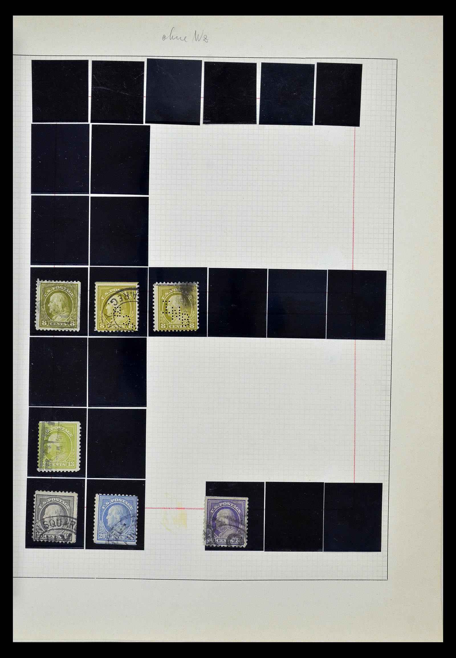 35102 022 - Postzegelverzameling 35102 USA 1851-1966.