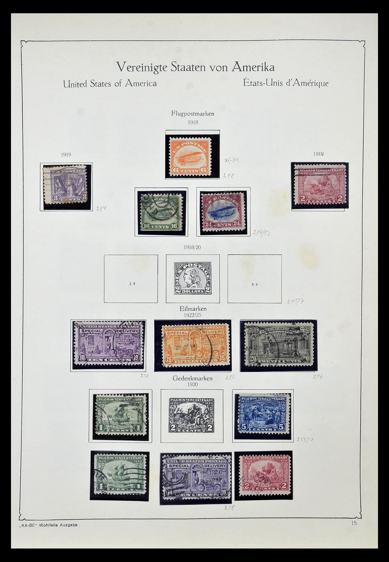 35102 024 - Postzegelverzameling 35102 USA 1851-1966.