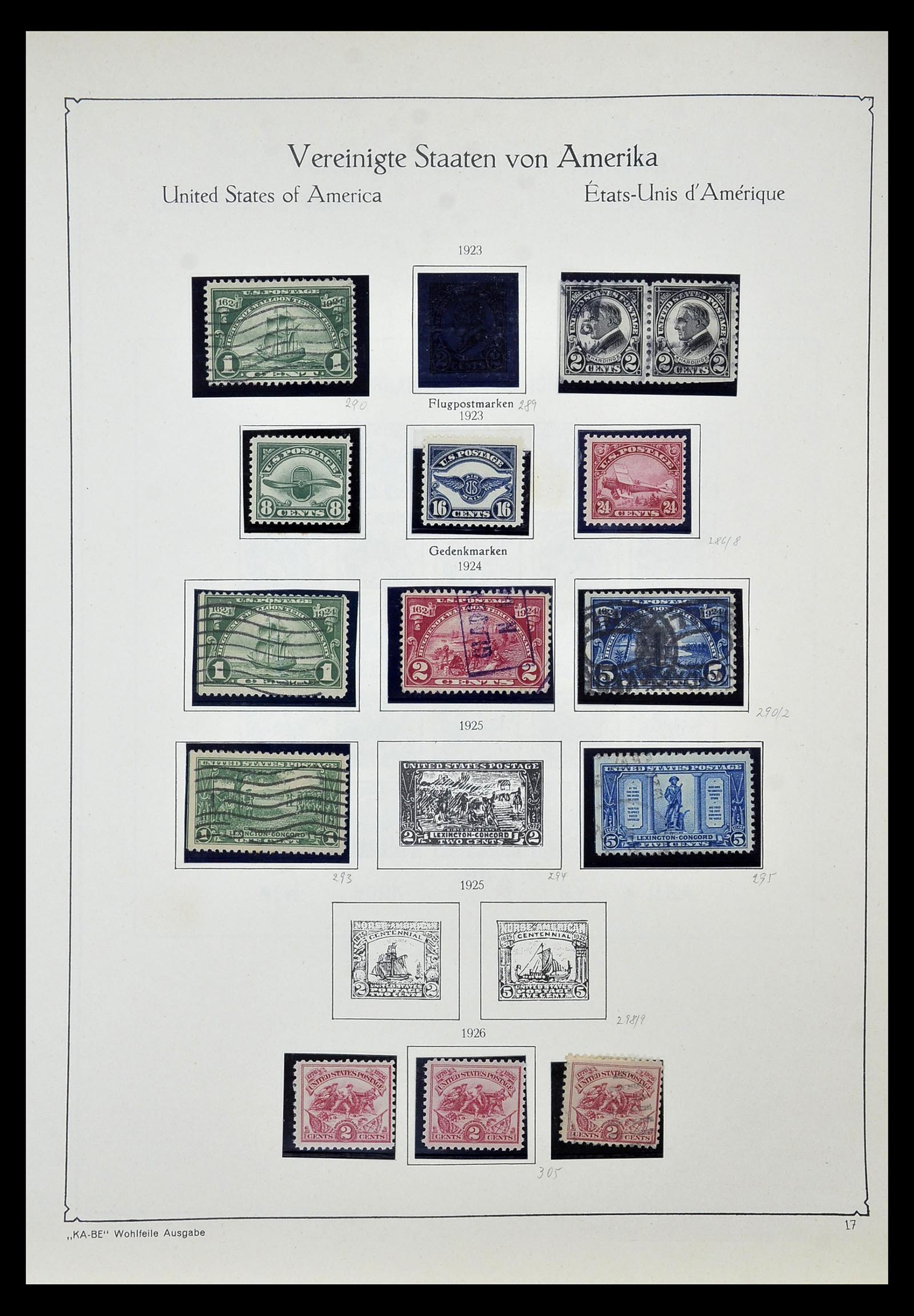 35102 028 - Stamp Collection 35102 USA 1851-1966.