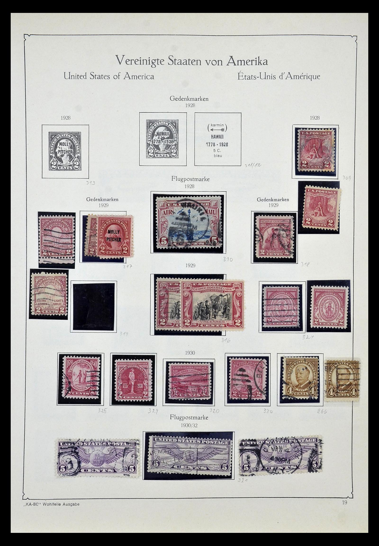35102 030 - Postzegelverzameling 35102 USA 1851-1966.
