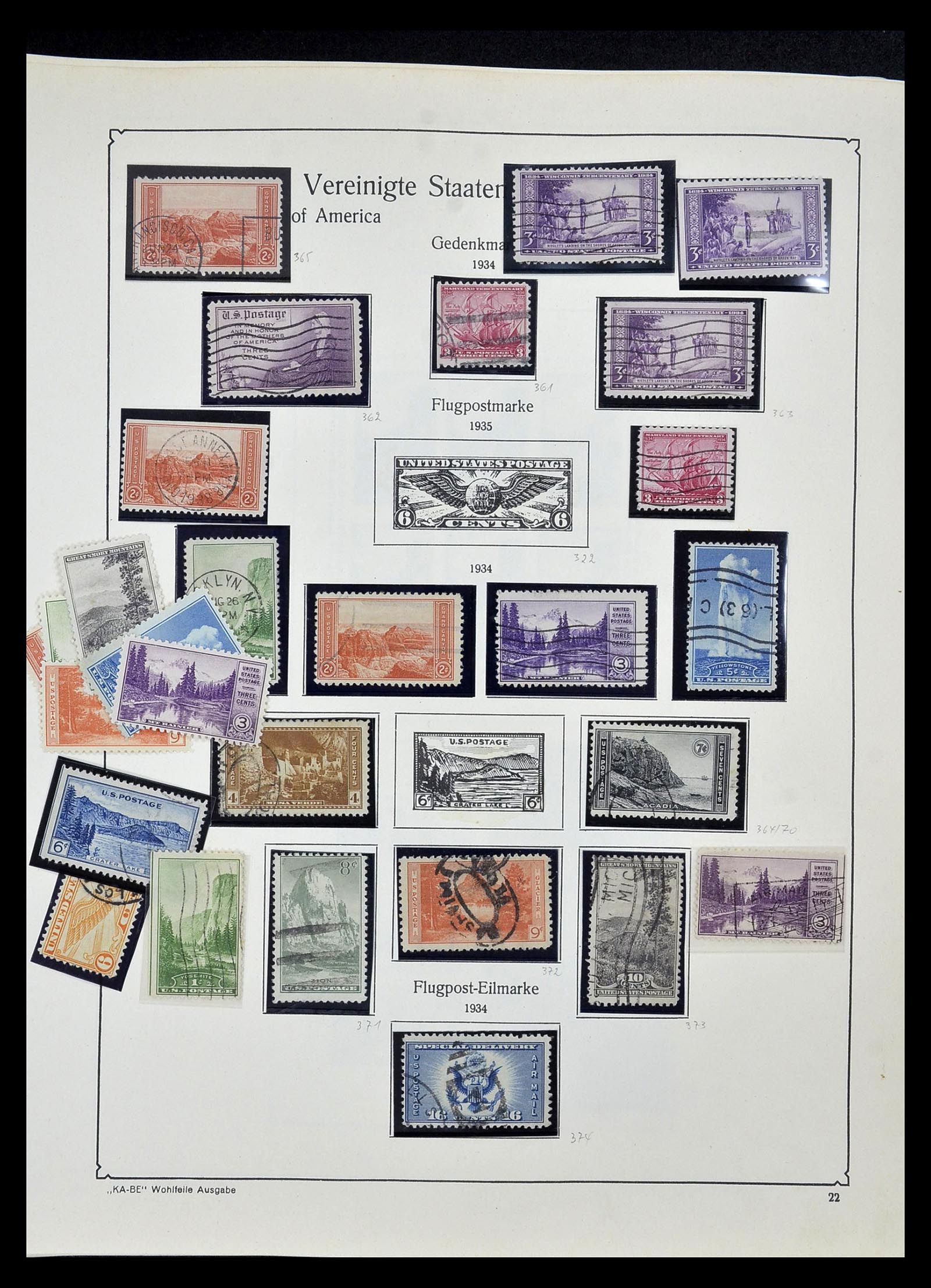 35102 033 - Stamp Collection 35102 USA 1851-1966.