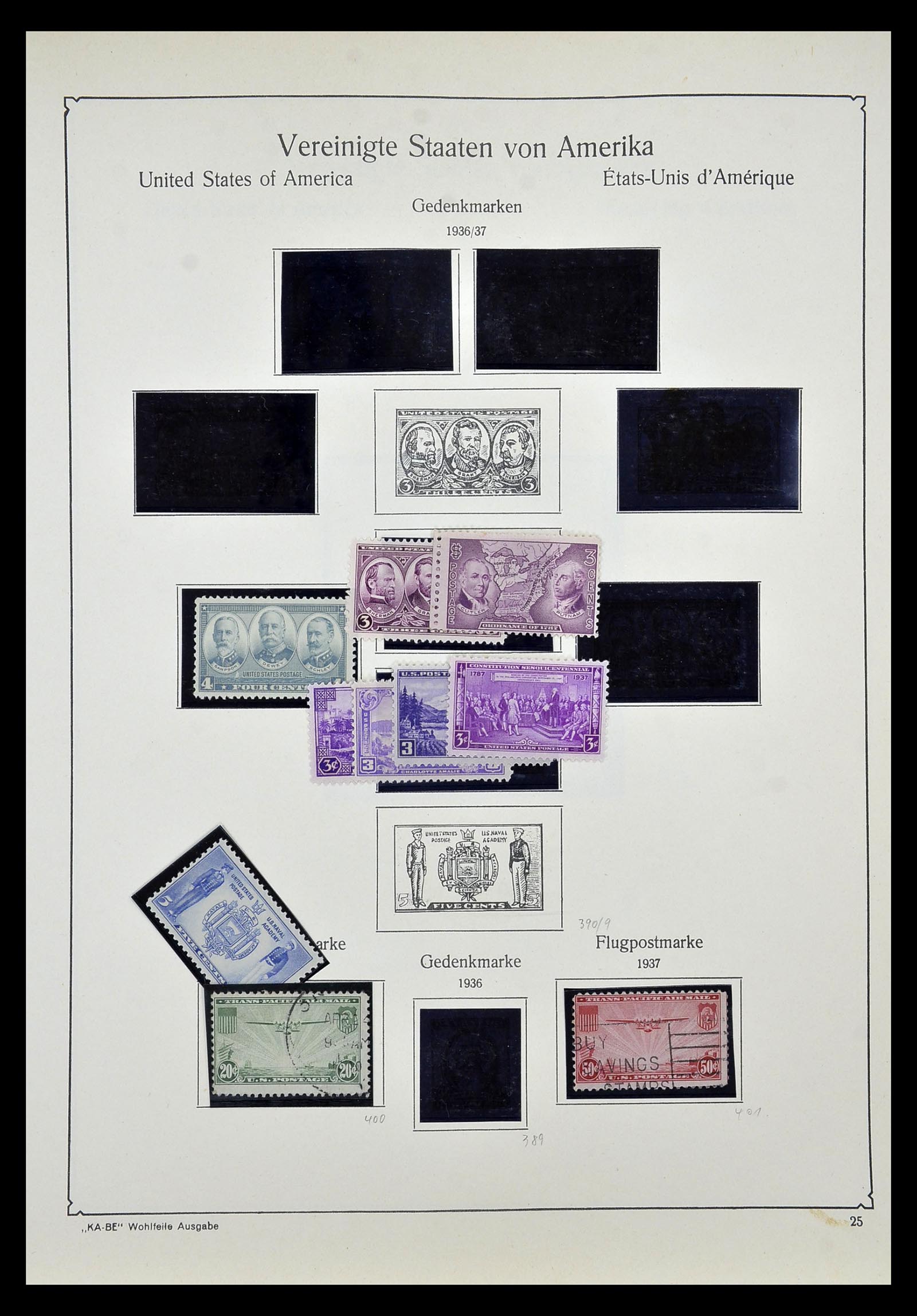 35102 037 - Stamp Collection 35102 USA 1851-1966.