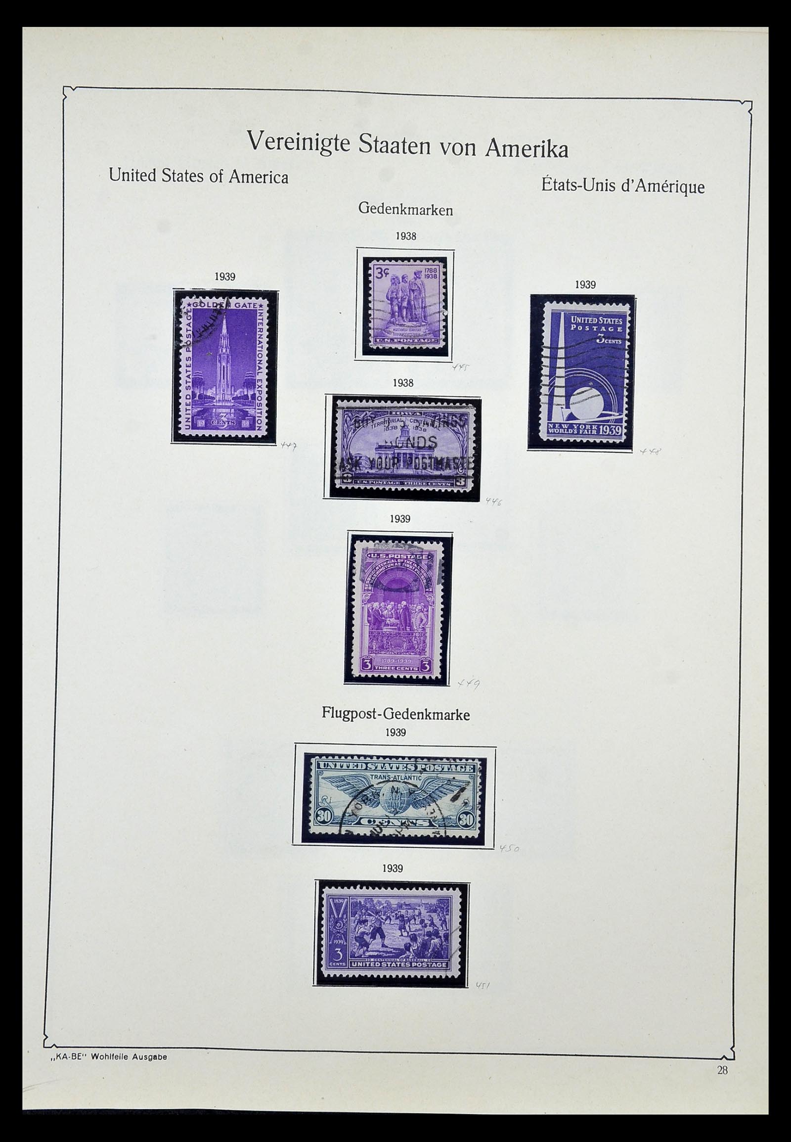 35102 042 - Stamp Collection 35102 USA 1851-1966.