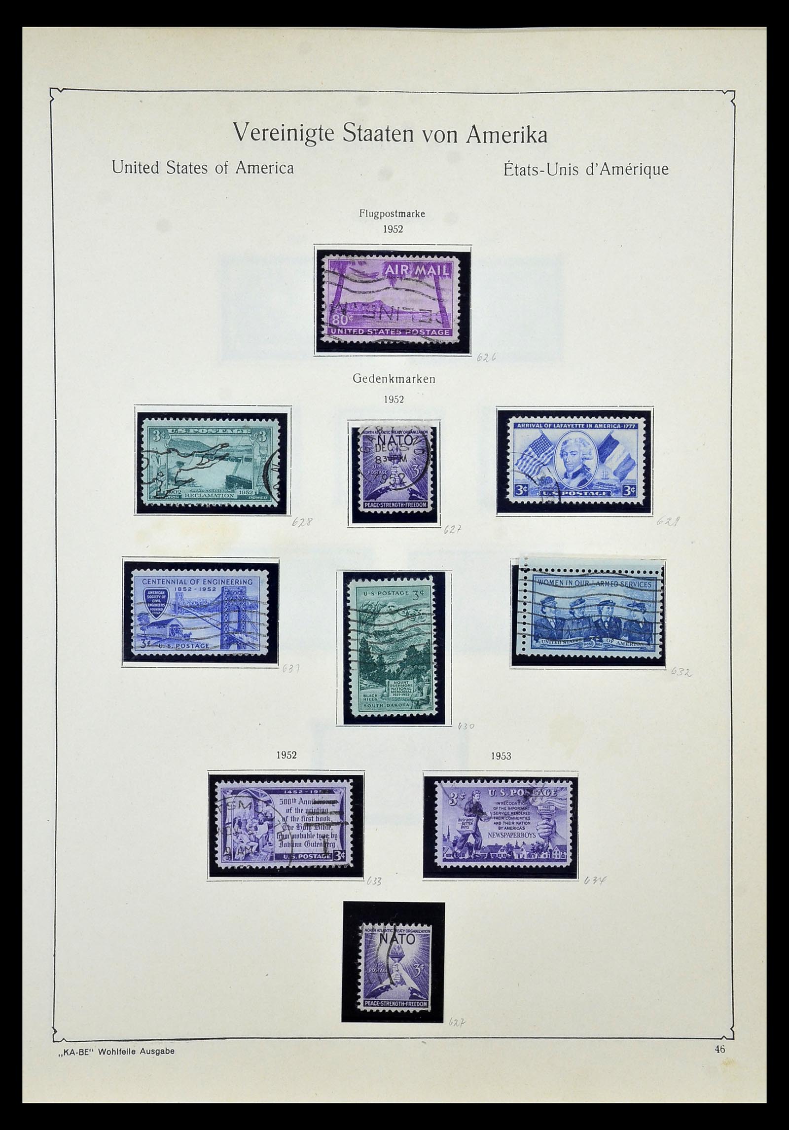35102 060 - Postzegelverzameling 35102 USA 1851-1966.