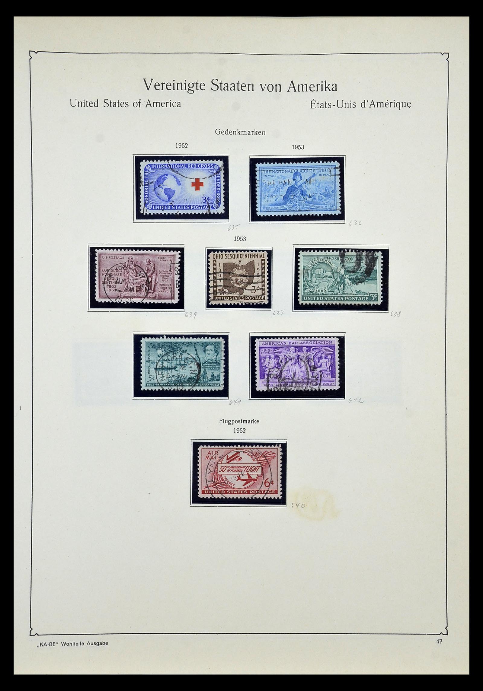 35102 061 - Postzegelverzameling 35102 USA 1851-1966.