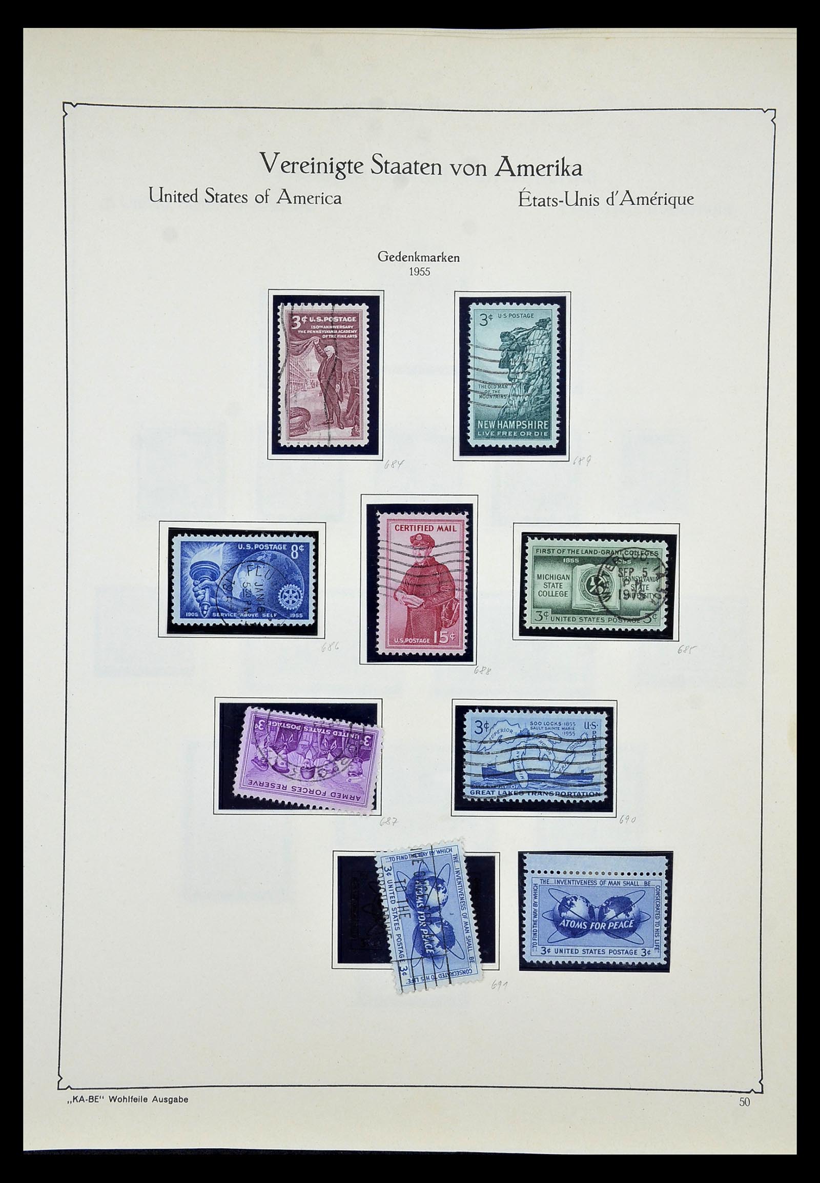 35102 065 - Stamp Collection 35102 USA 1851-1966.