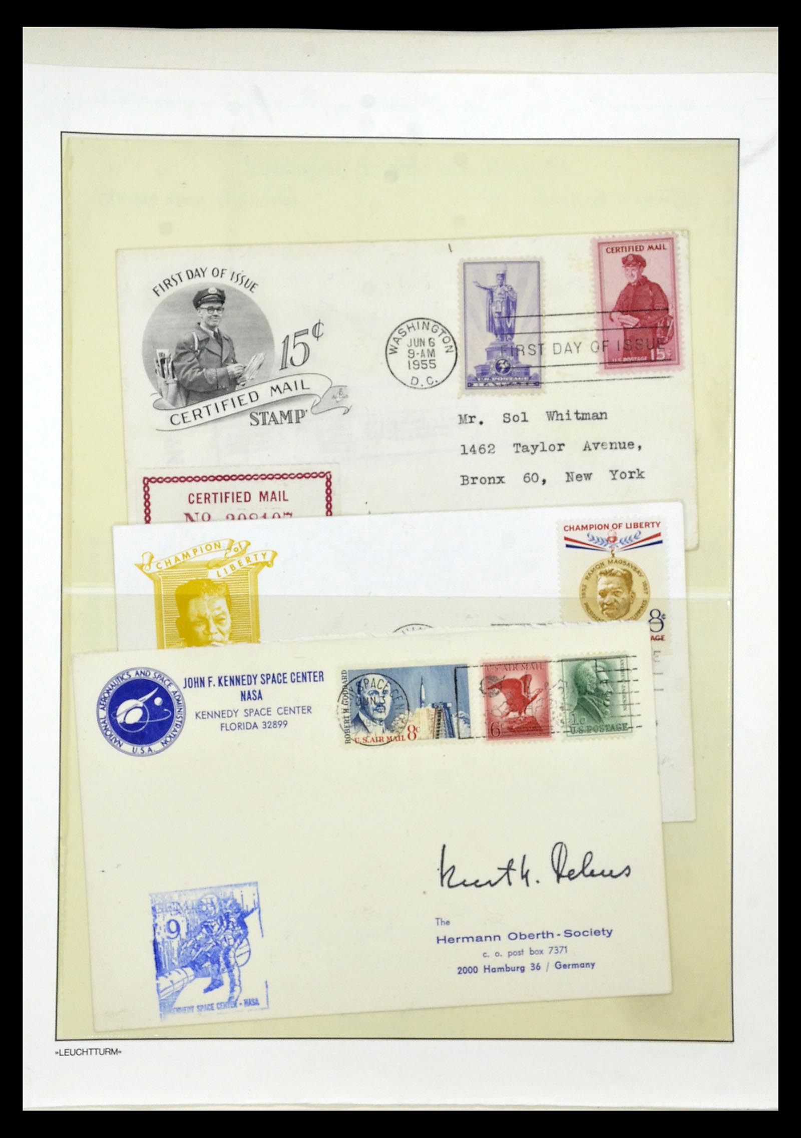 35102 069 - Stamp Collection 35102 USA 1851-1966.