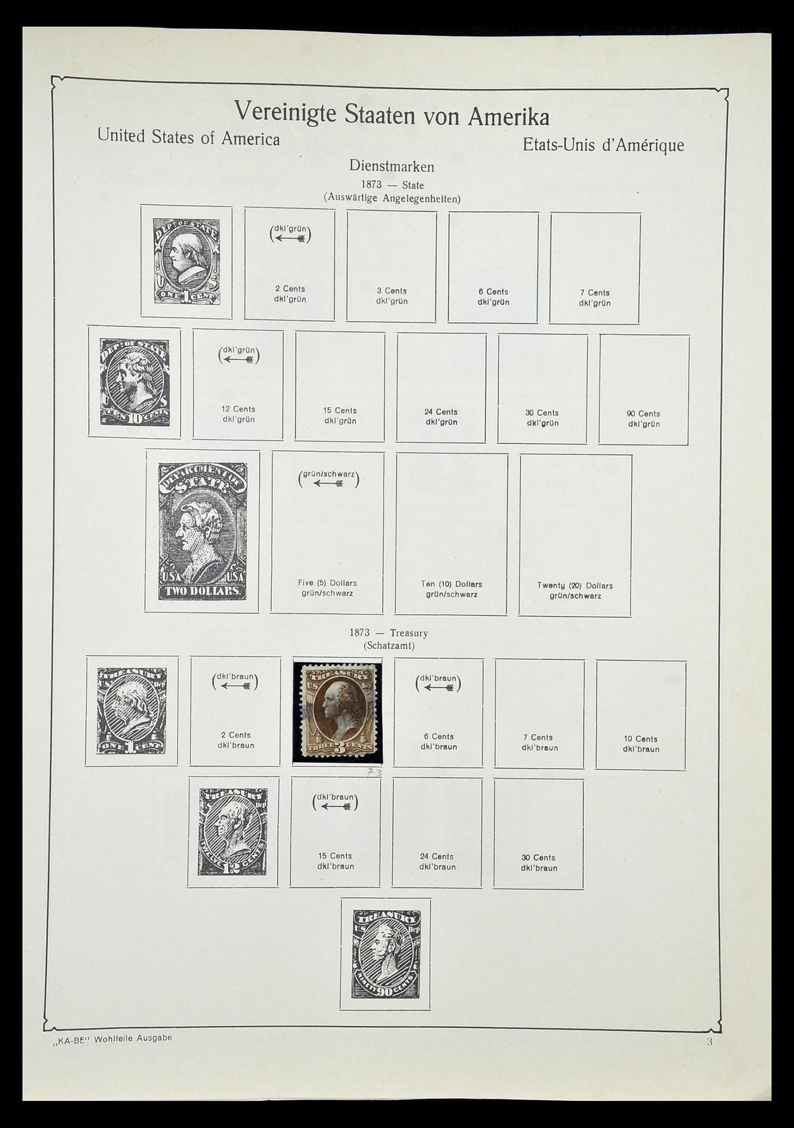 35102 099 - Stamp Collection 35102 USA 1851-1966.
