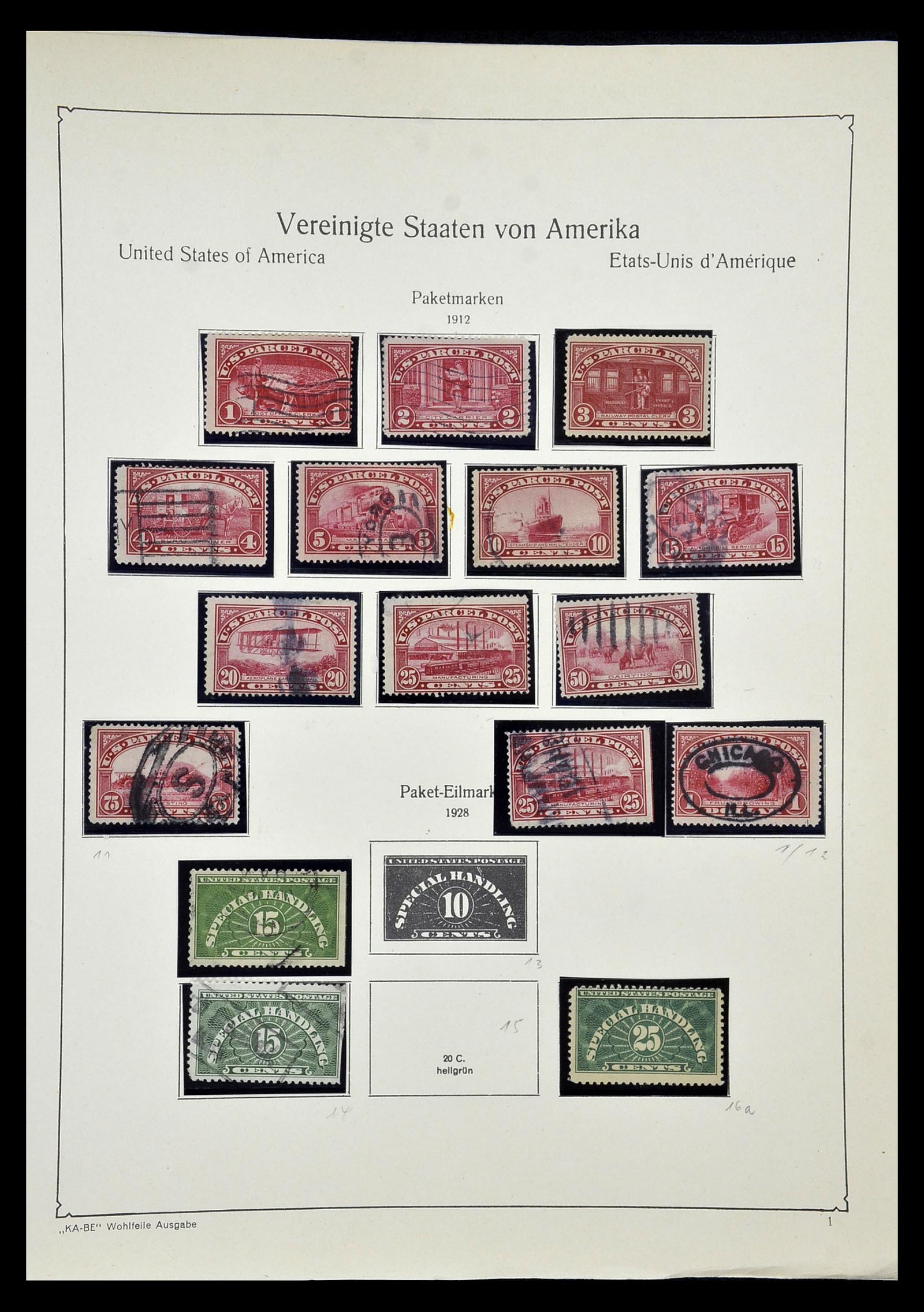 35102 101 - Stamp Collection 35102 USA 1851-1966.
