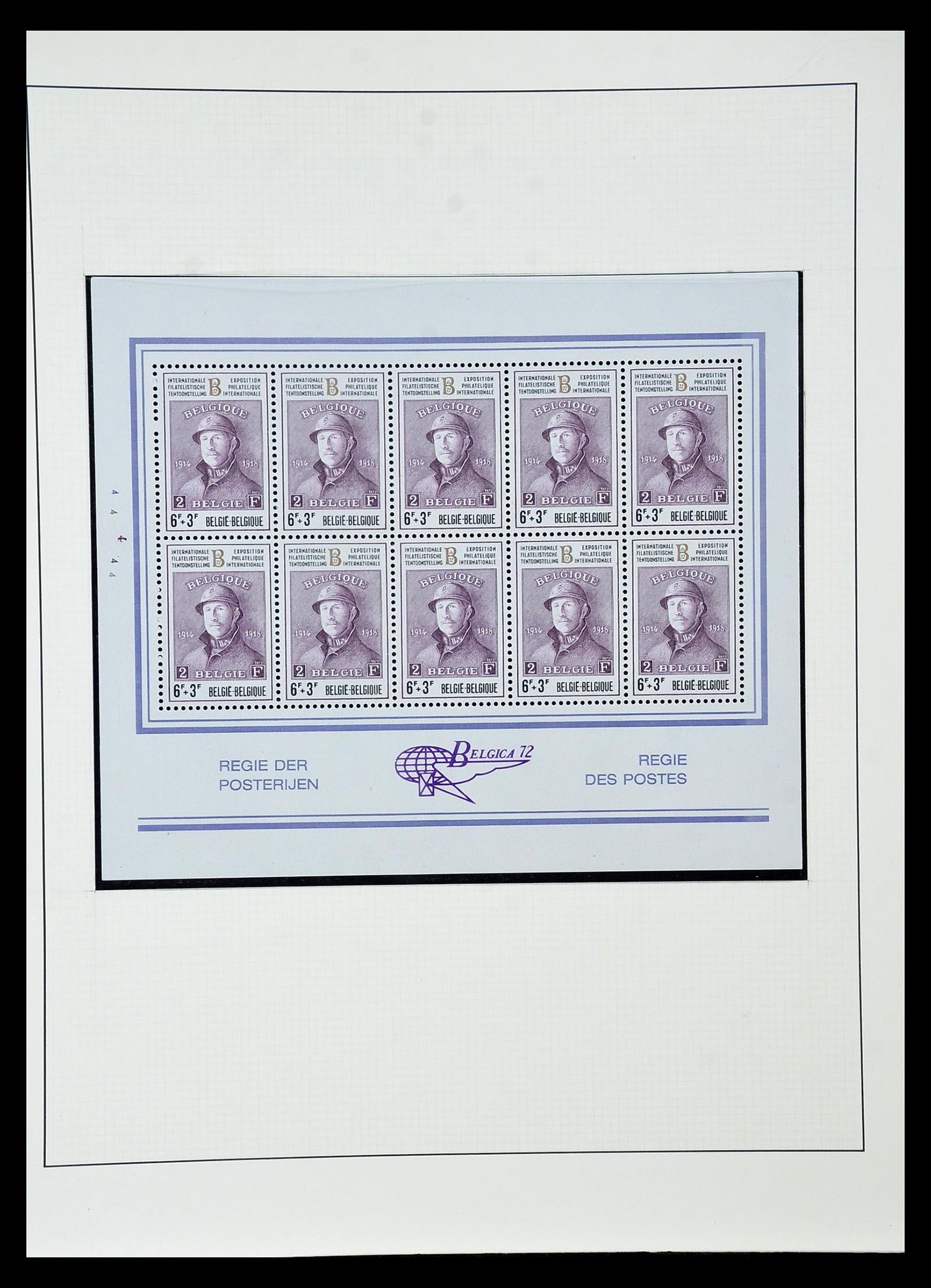 35104 026 - Postzegelverzameling 35104 België specialiteiten 1920-1990.
