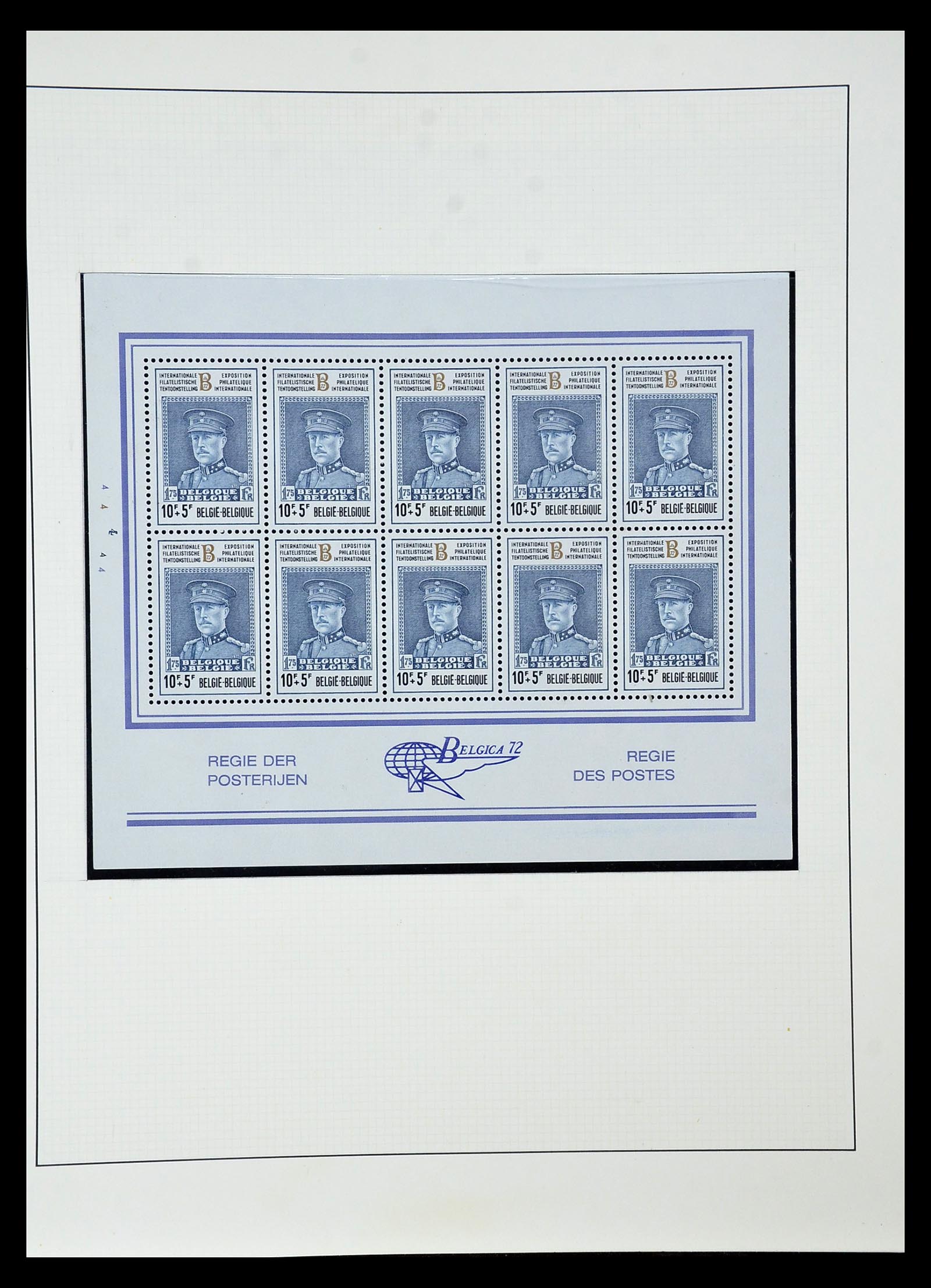 35104 028 - Postzegelverzameling 35104 België specialiteiten 1920-1990.