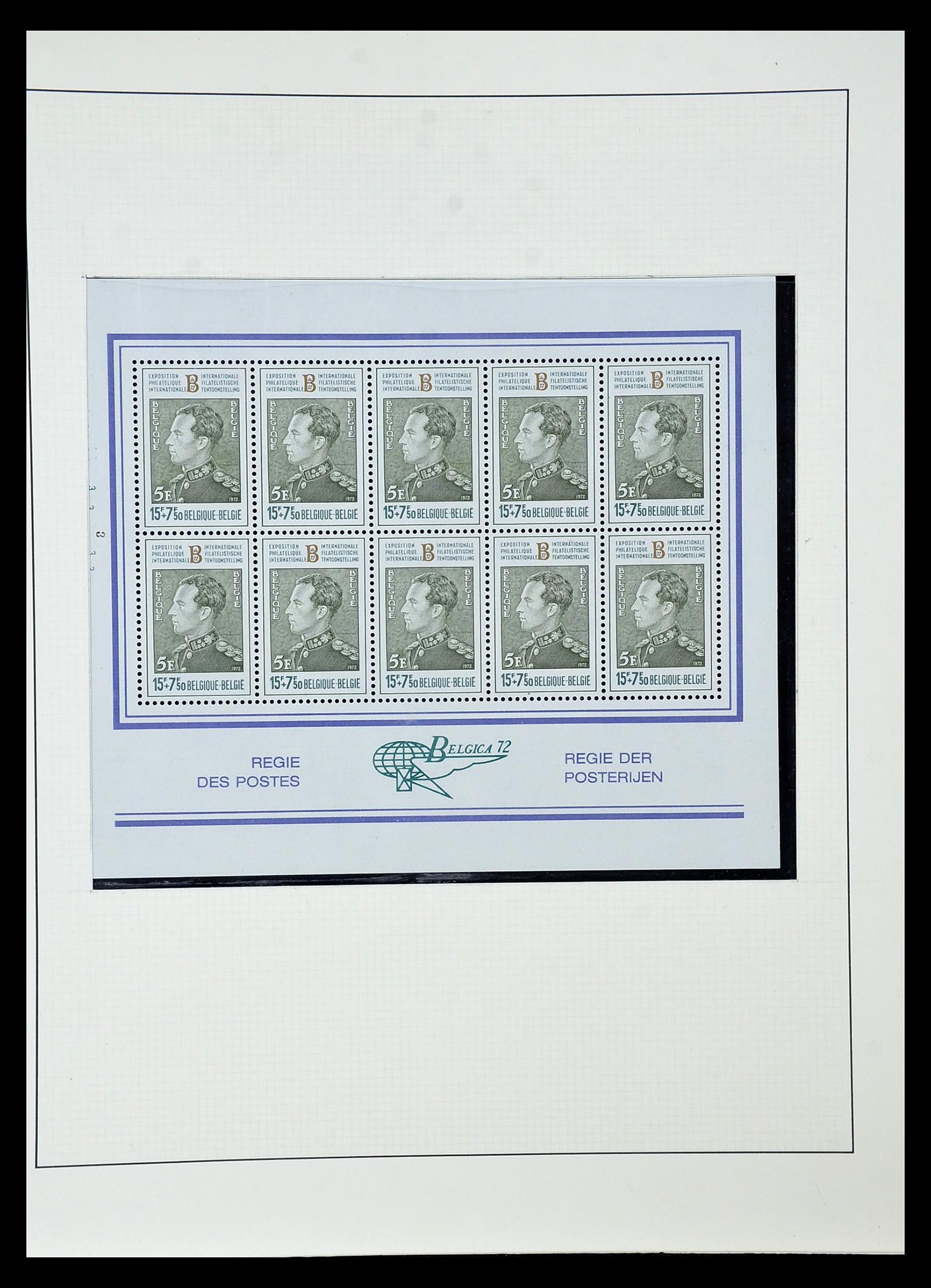 35104 029 - Postzegelverzameling 35104 België specialiteiten 1920-1990.