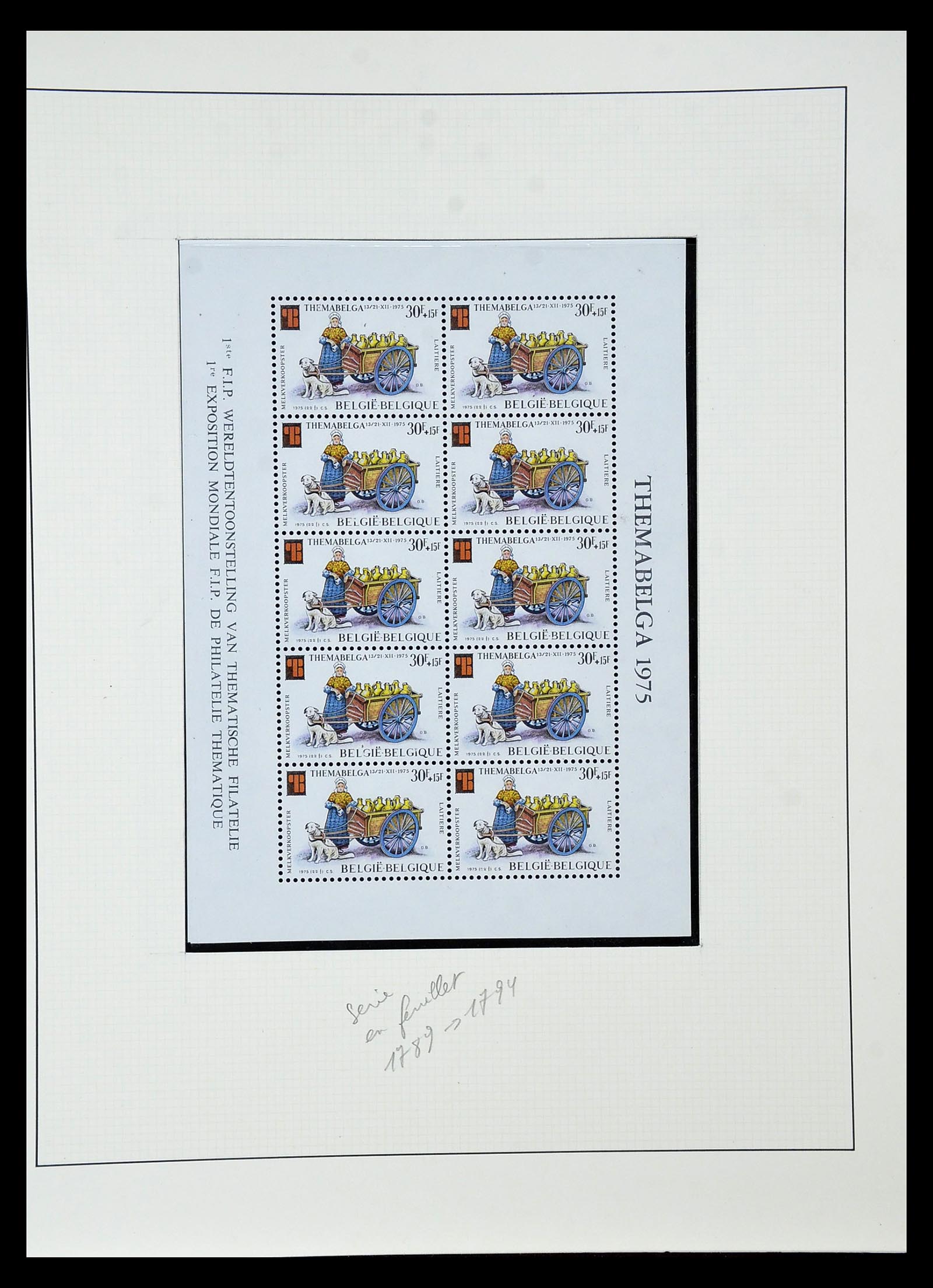 35104 031 - Stamp Collection 35104 Belgium specialties 1920-1990.