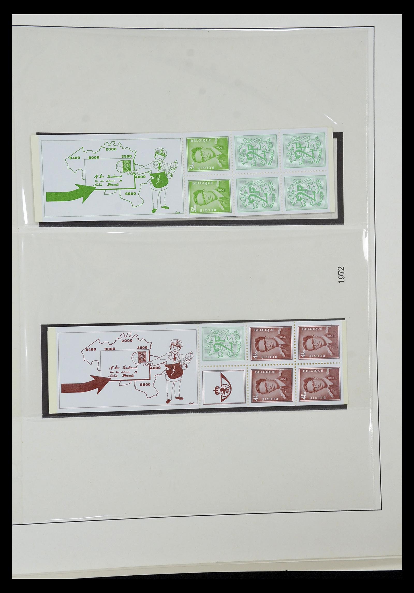35104 043 - Postzegelverzameling 35104 België specialiteiten 1920-1990.