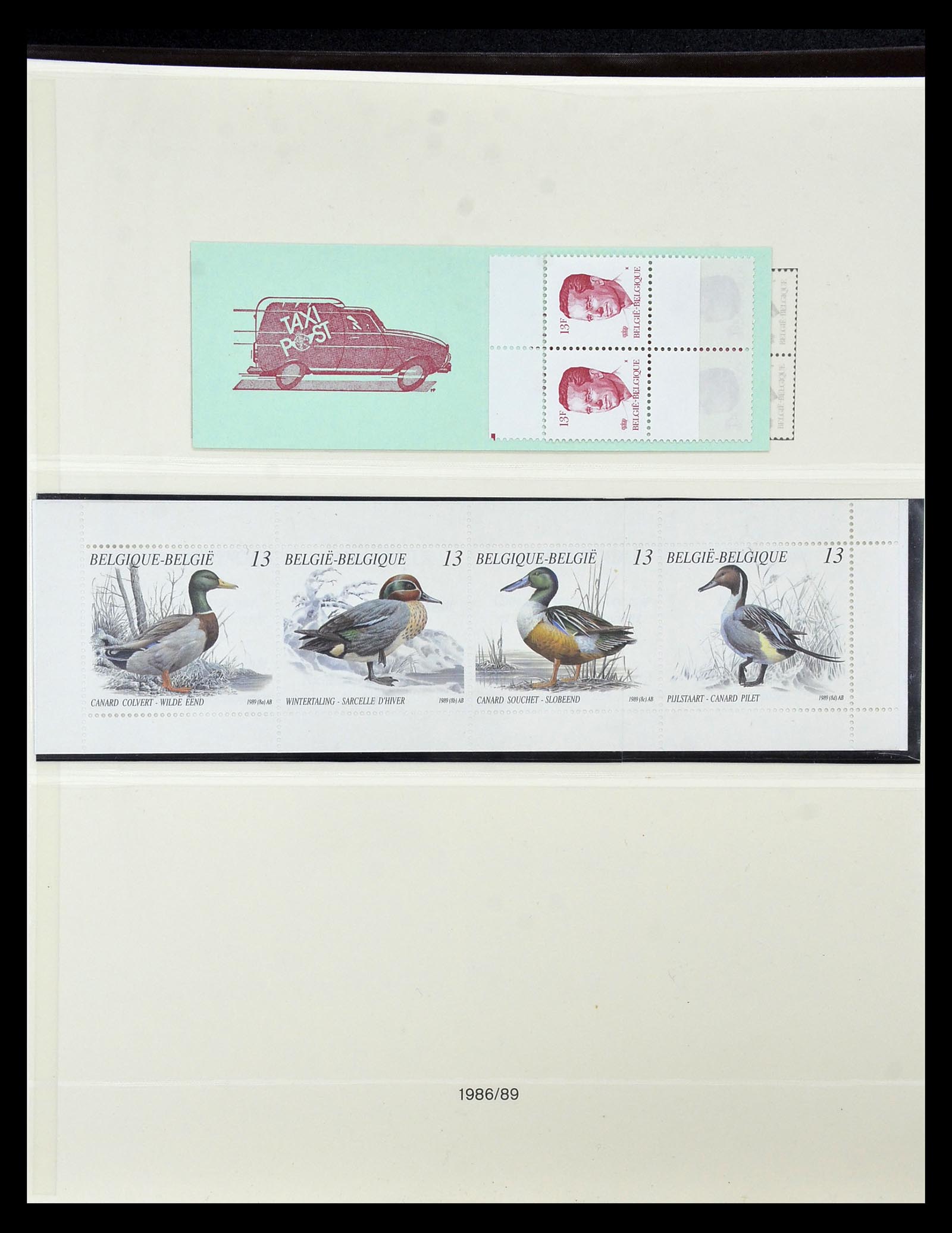 35104 053 - Postzegelverzameling 35104 België specialiteiten 1920-1990.