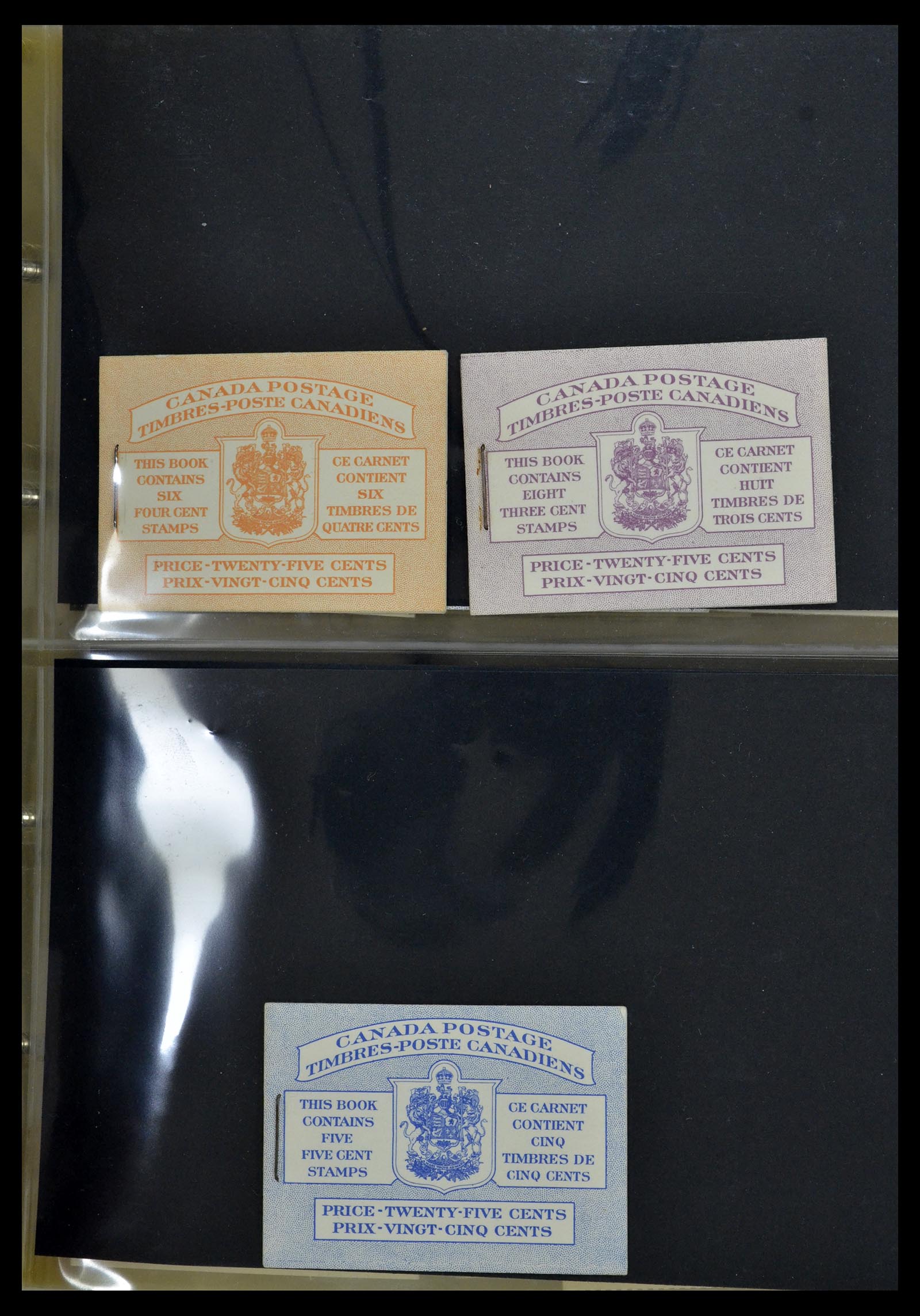 35106 003 - Postzegelverzameling 35106 Canada postzegelboekjes 1942-2000.