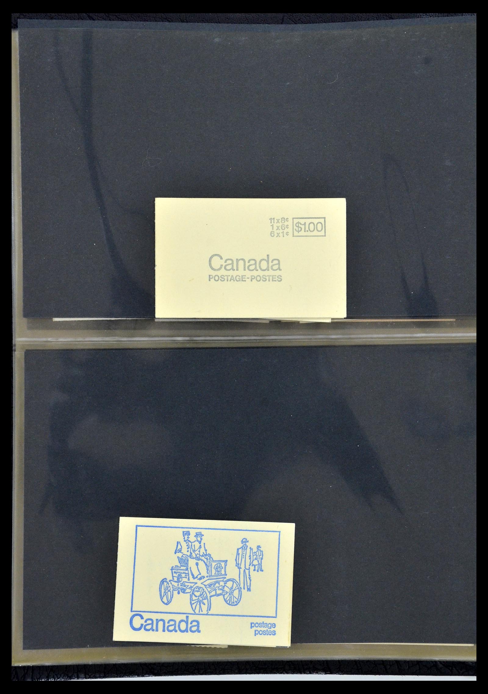 35106 008 - Postzegelverzameling 35106 Canada postzegelboekjes 1942-2000.
