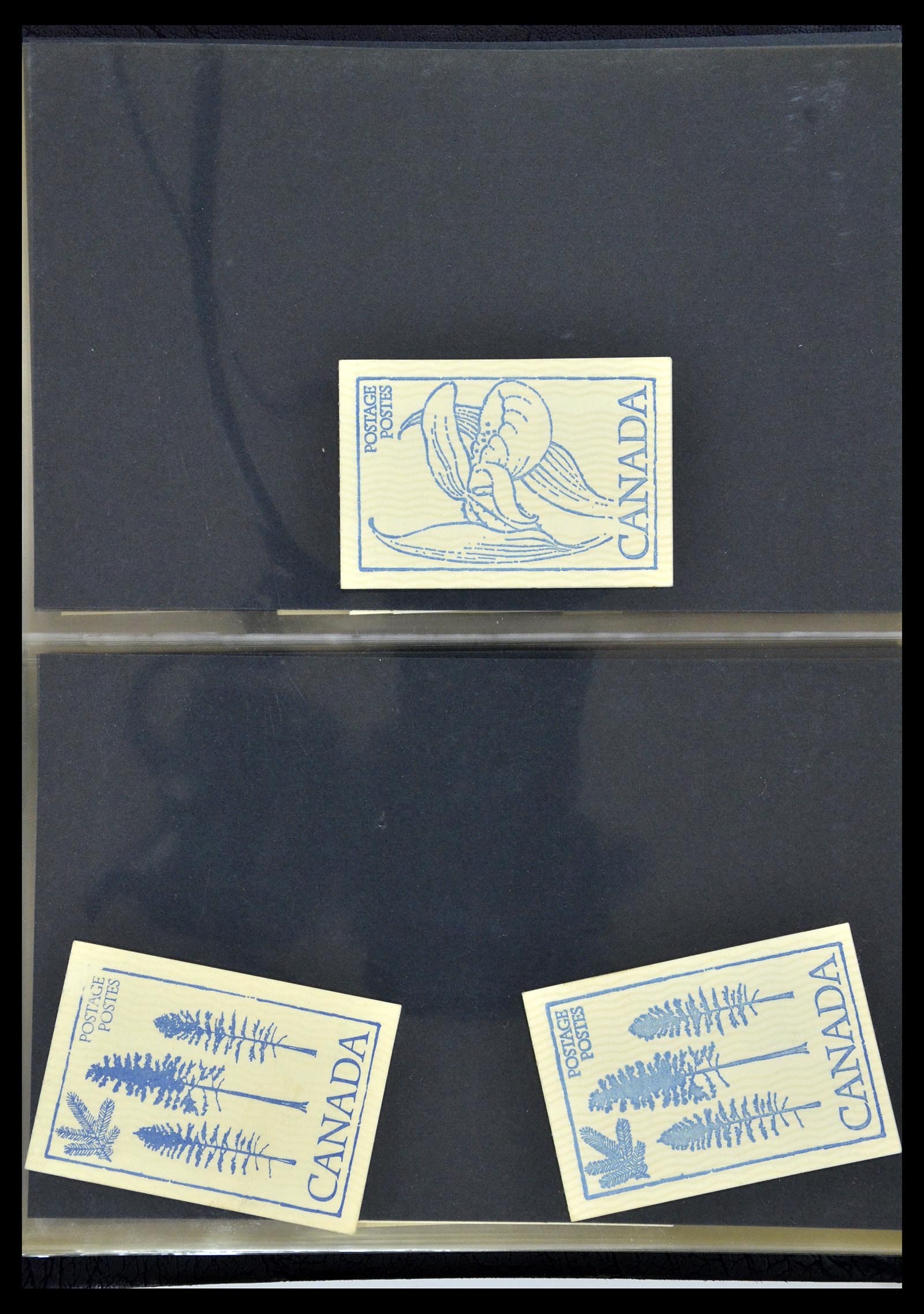 35106 017 - Postzegelverzameling 35106 Canada postzegelboekjes 1942-2000.