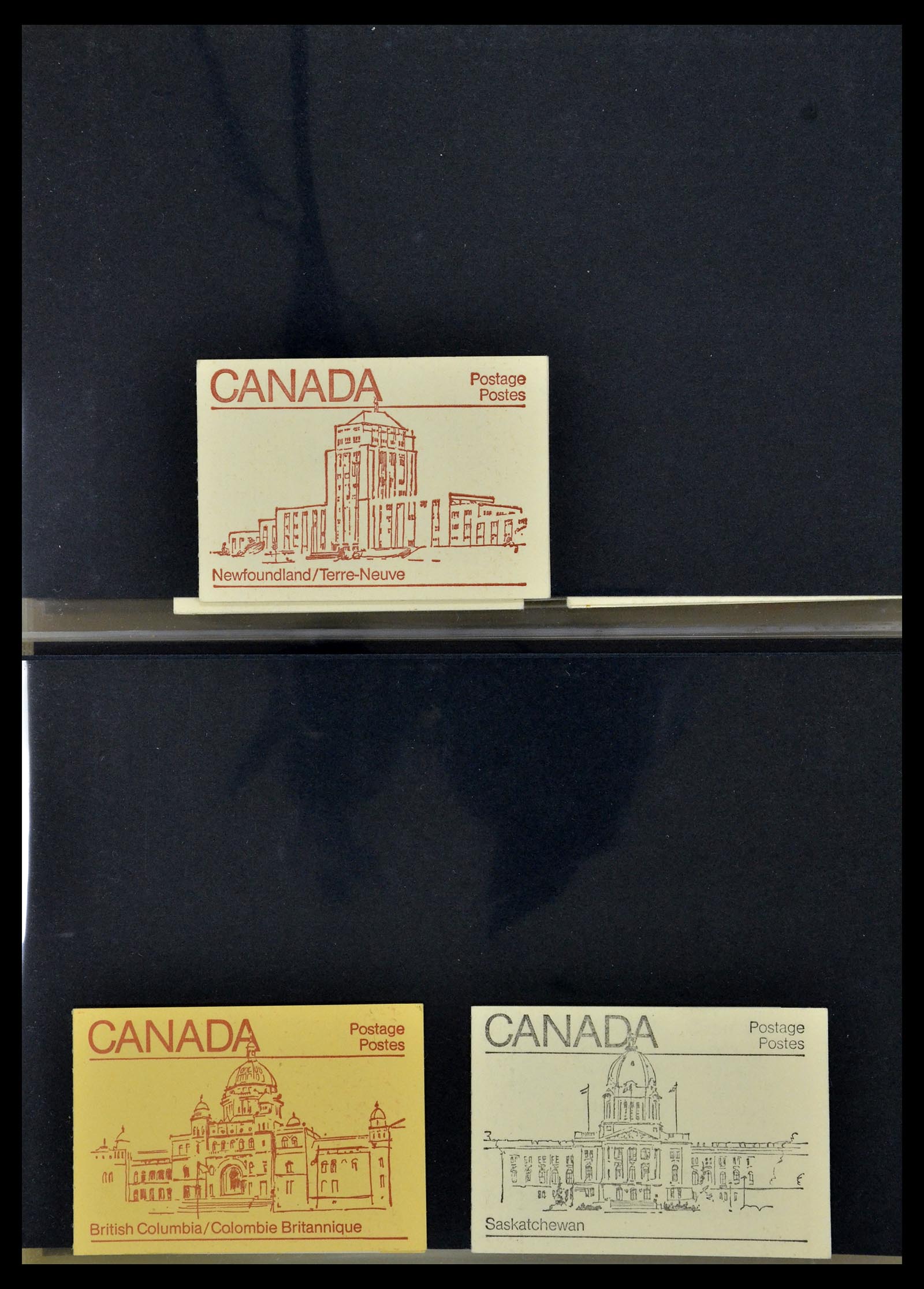 35106 019 - Postzegelverzameling 35106 Canada postzegelboekjes 1942-2000.