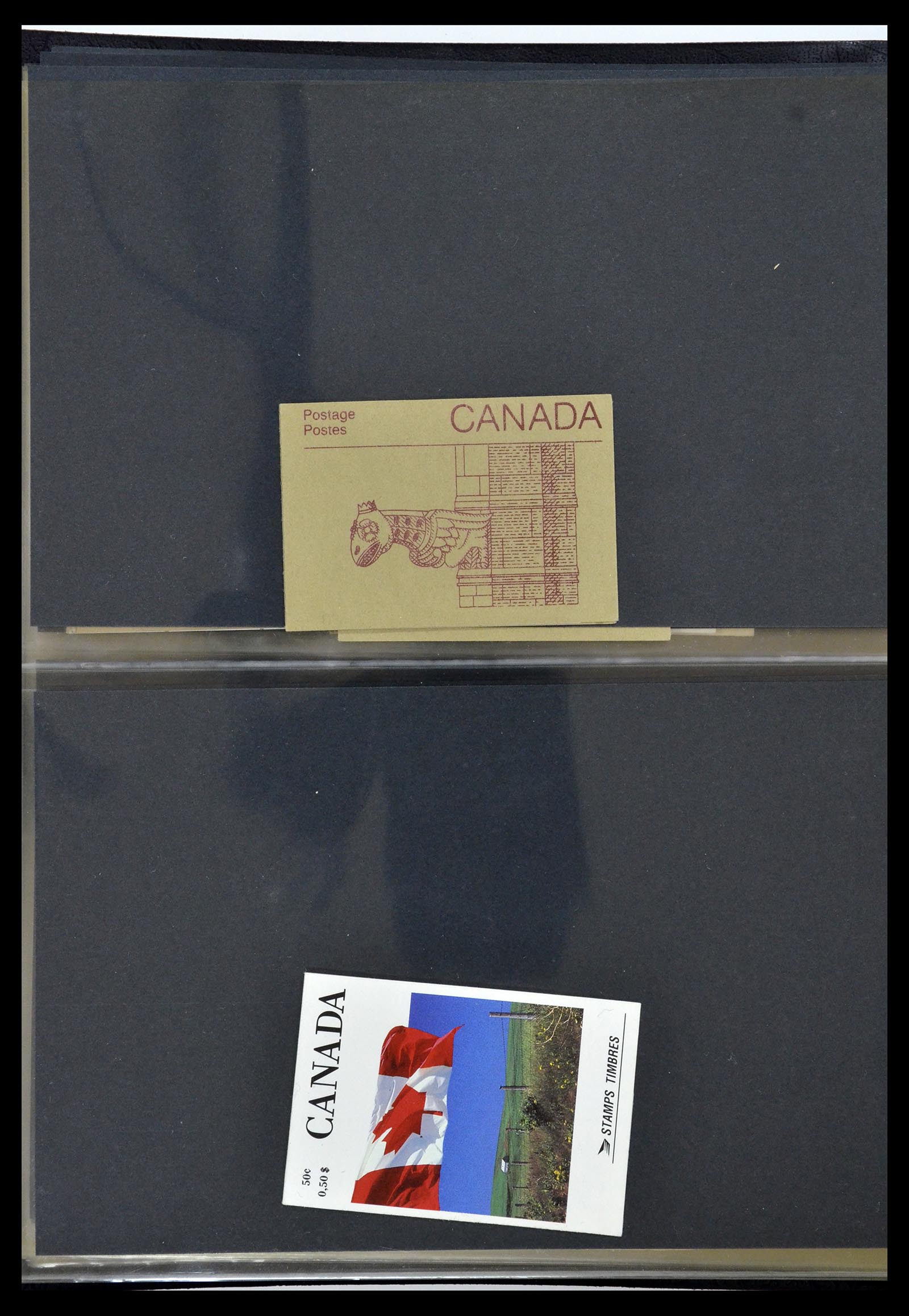 35106 025 - Postzegelverzameling 35106 Canada postzegelboekjes 1942-2000.
