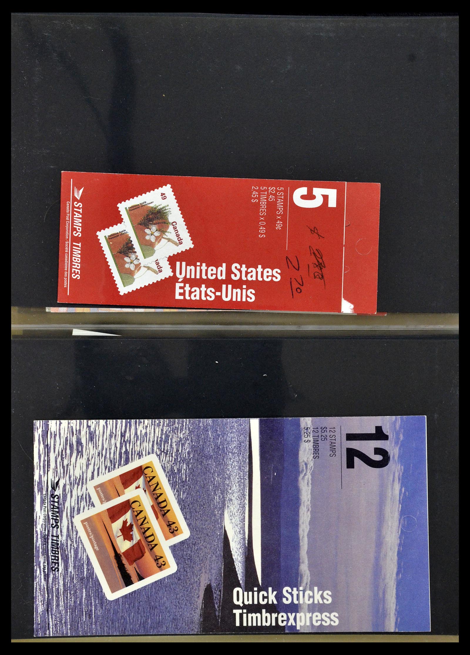 35106 027 - Postzegelverzameling 35106 Canada postzegelboekjes 1942-2000.
