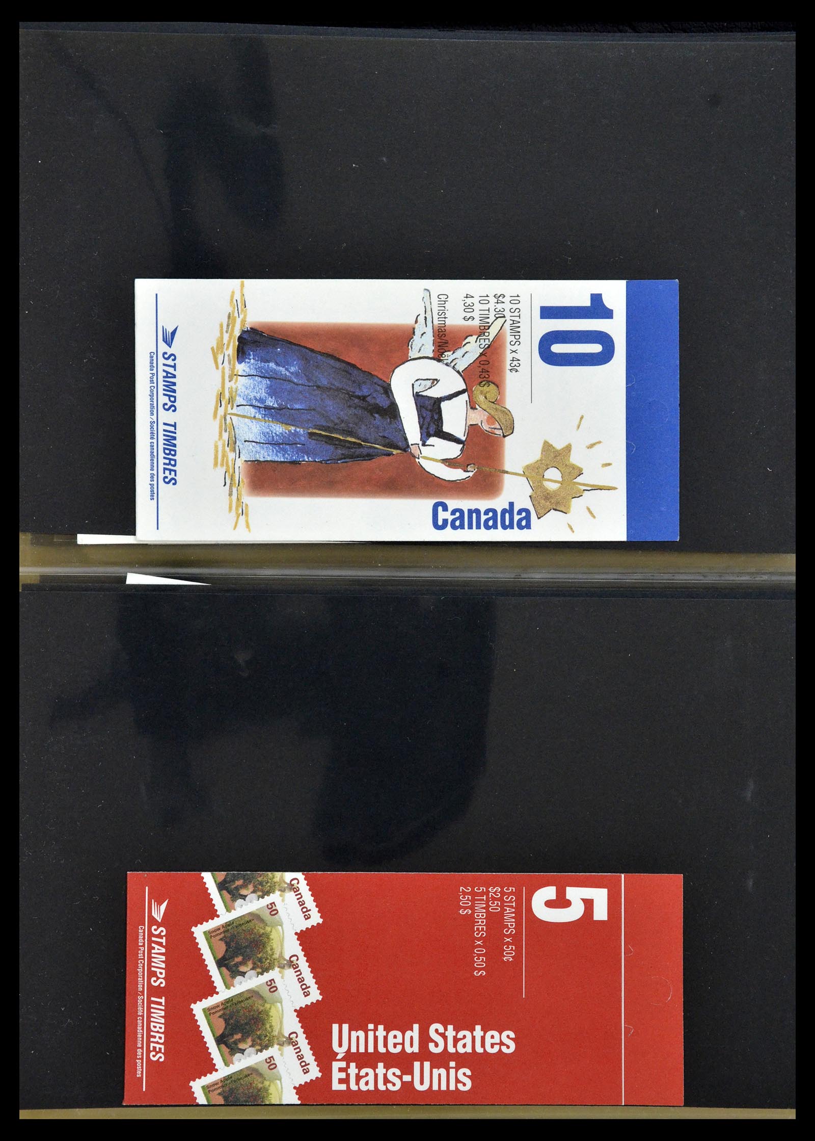 35106 028 - Postzegelverzameling 35106 Canada postzegelboekjes 1942-2000.
