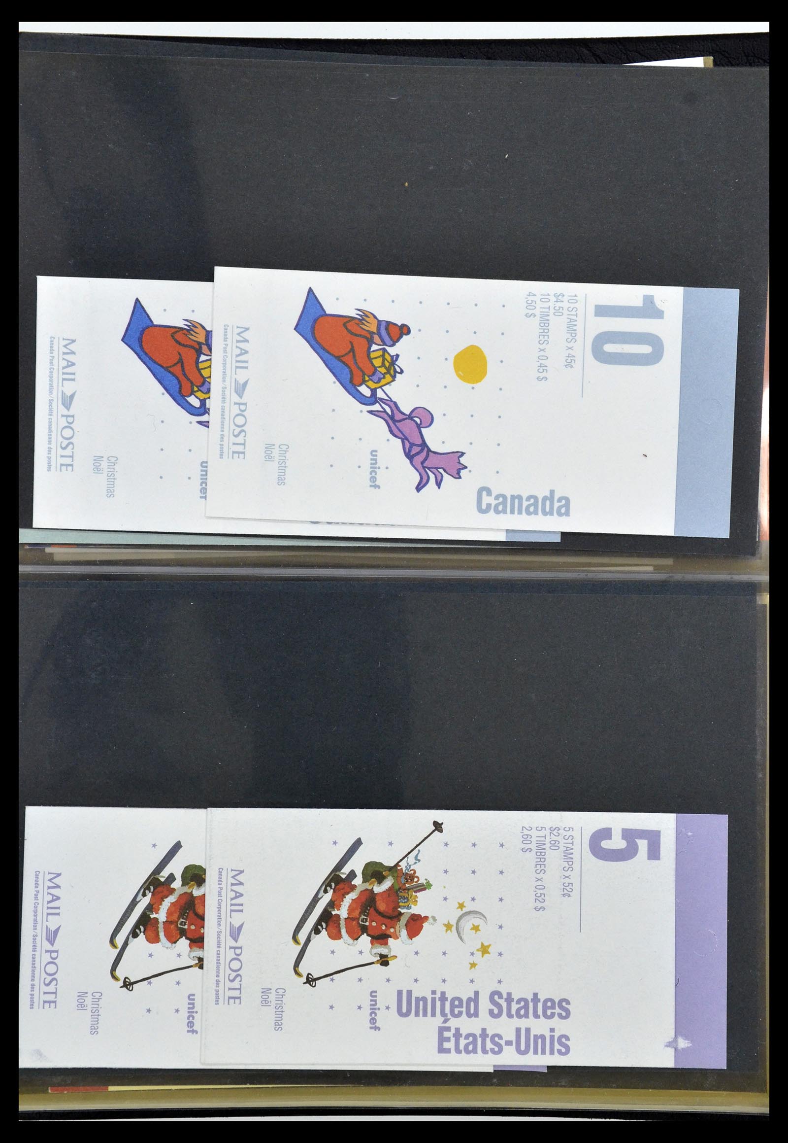 35106 036 - Postzegelverzameling 35106 Canada postzegelboekjes 1942-2000.
