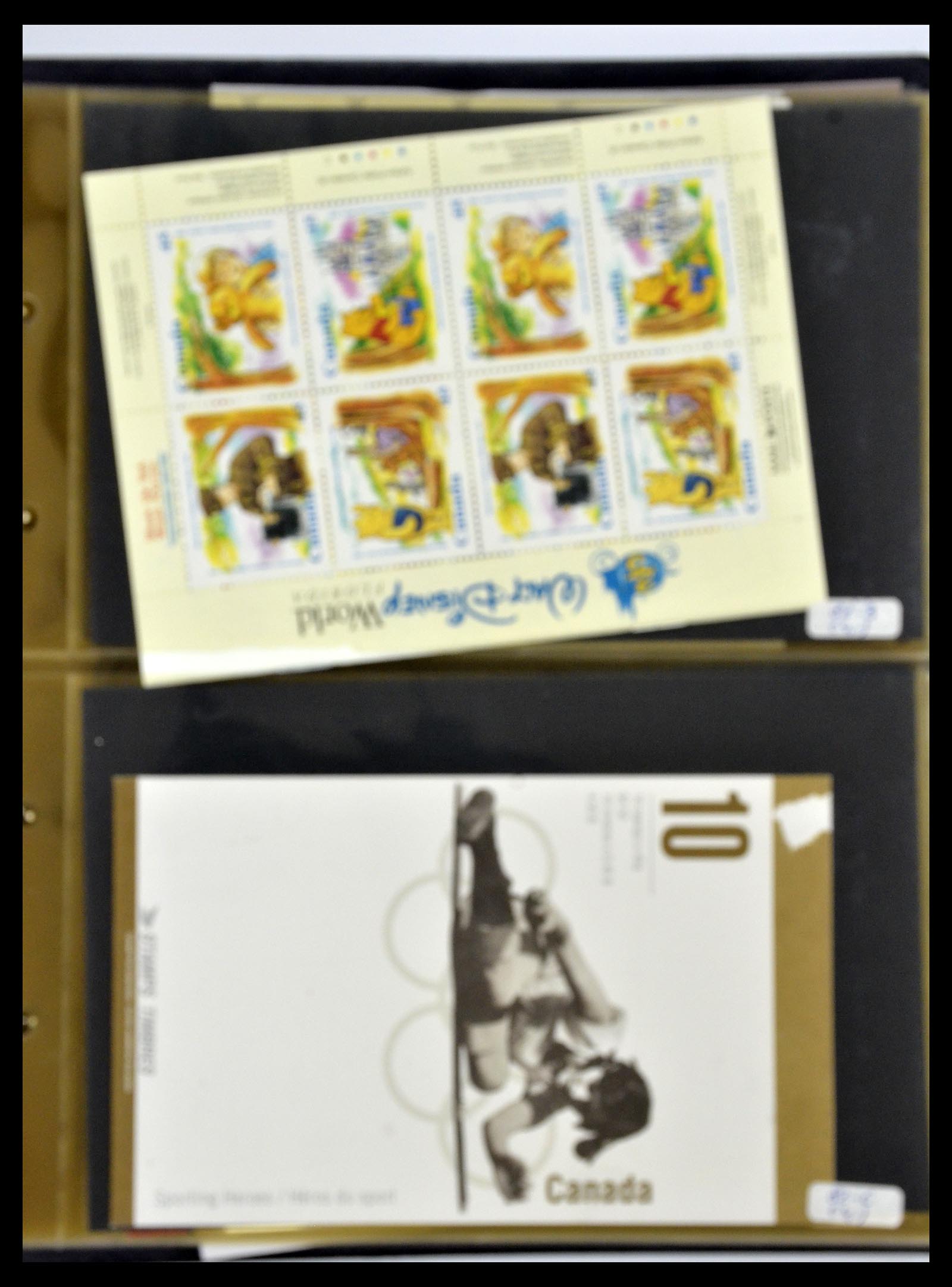 35106 063 - Postzegelverzameling 35106 Canada postzegelboekjes 1942-2000.