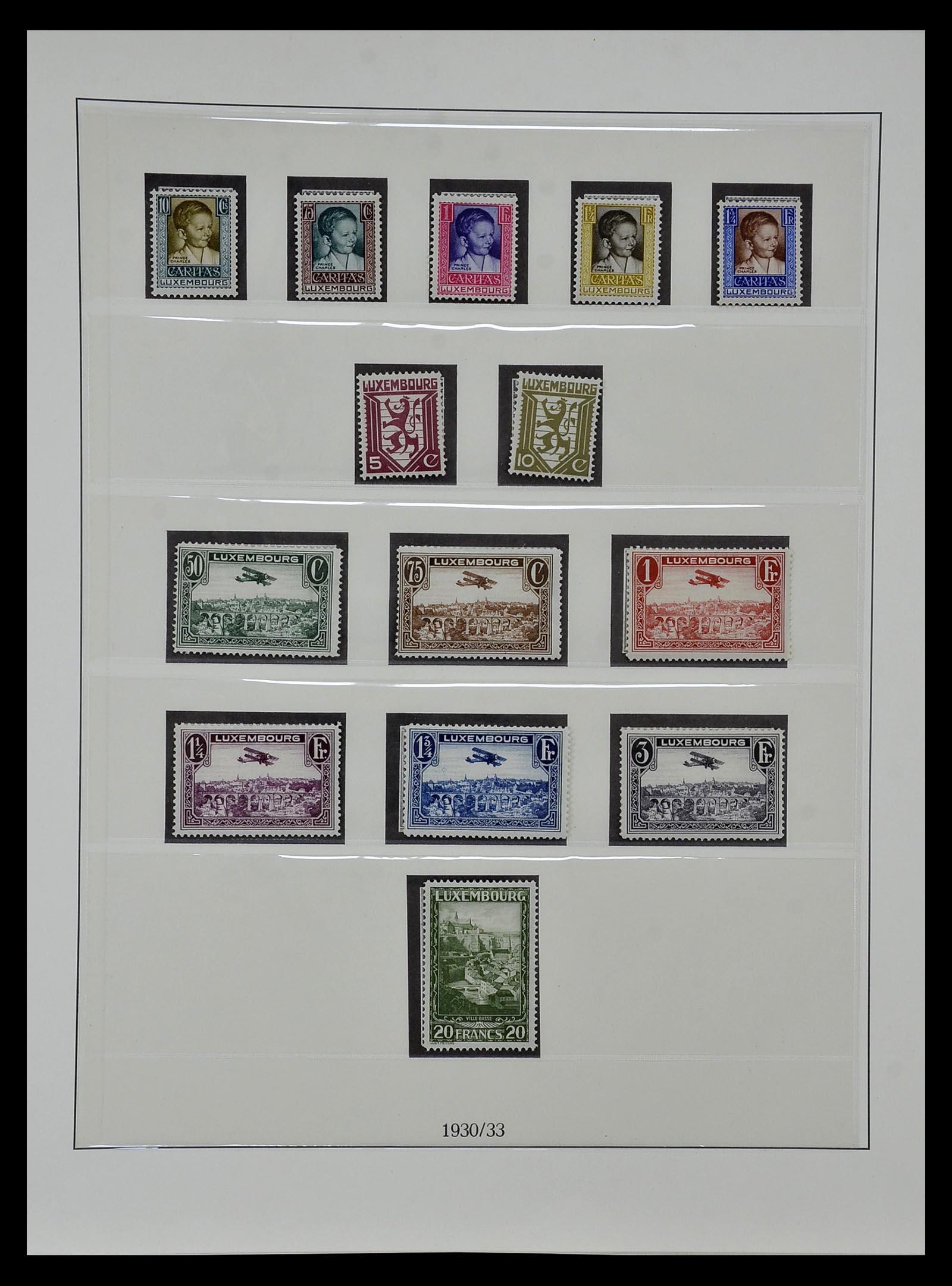 35108 016 - Postzegelverzameling 35108 Luxemburg 1852-1981.