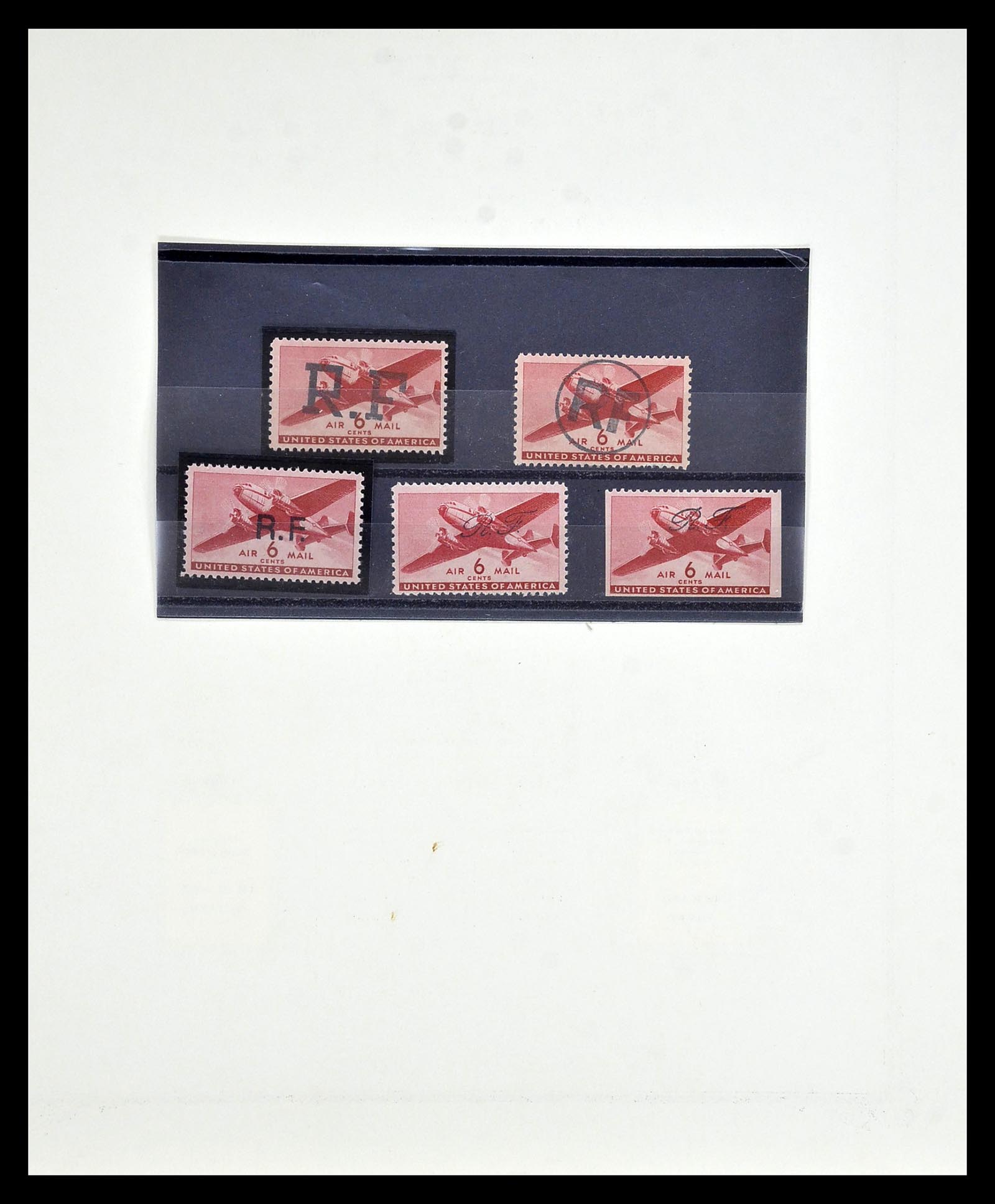 35109 158 - Postzegelverzameling 35109 AMG 1943-1952.
