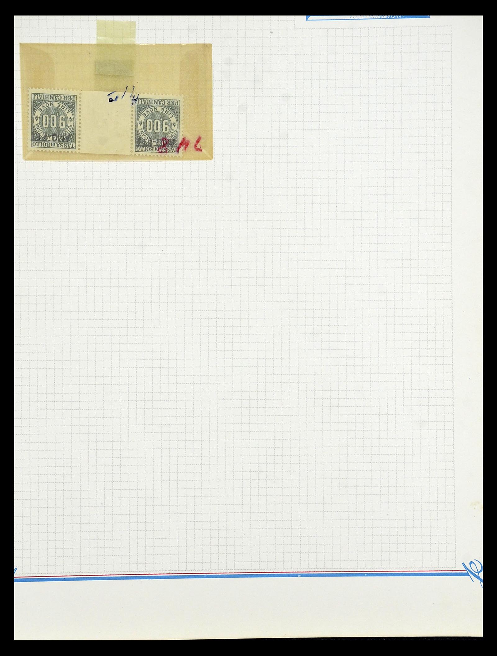 35109 203 - Postzegelverzameling 35109 AMG 1943-1952.