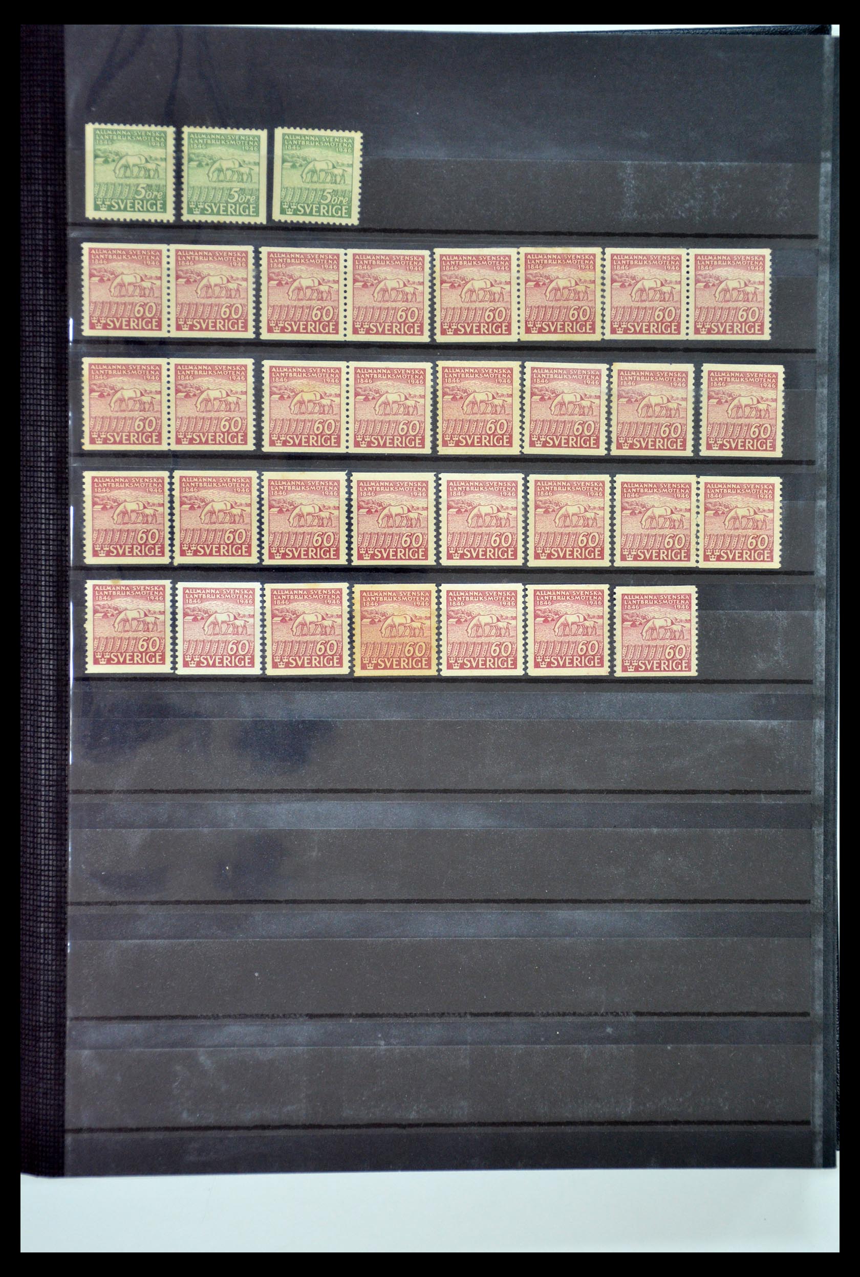 35110 008 - Postzegelverzameling 35110 Zweden 1891-1980.