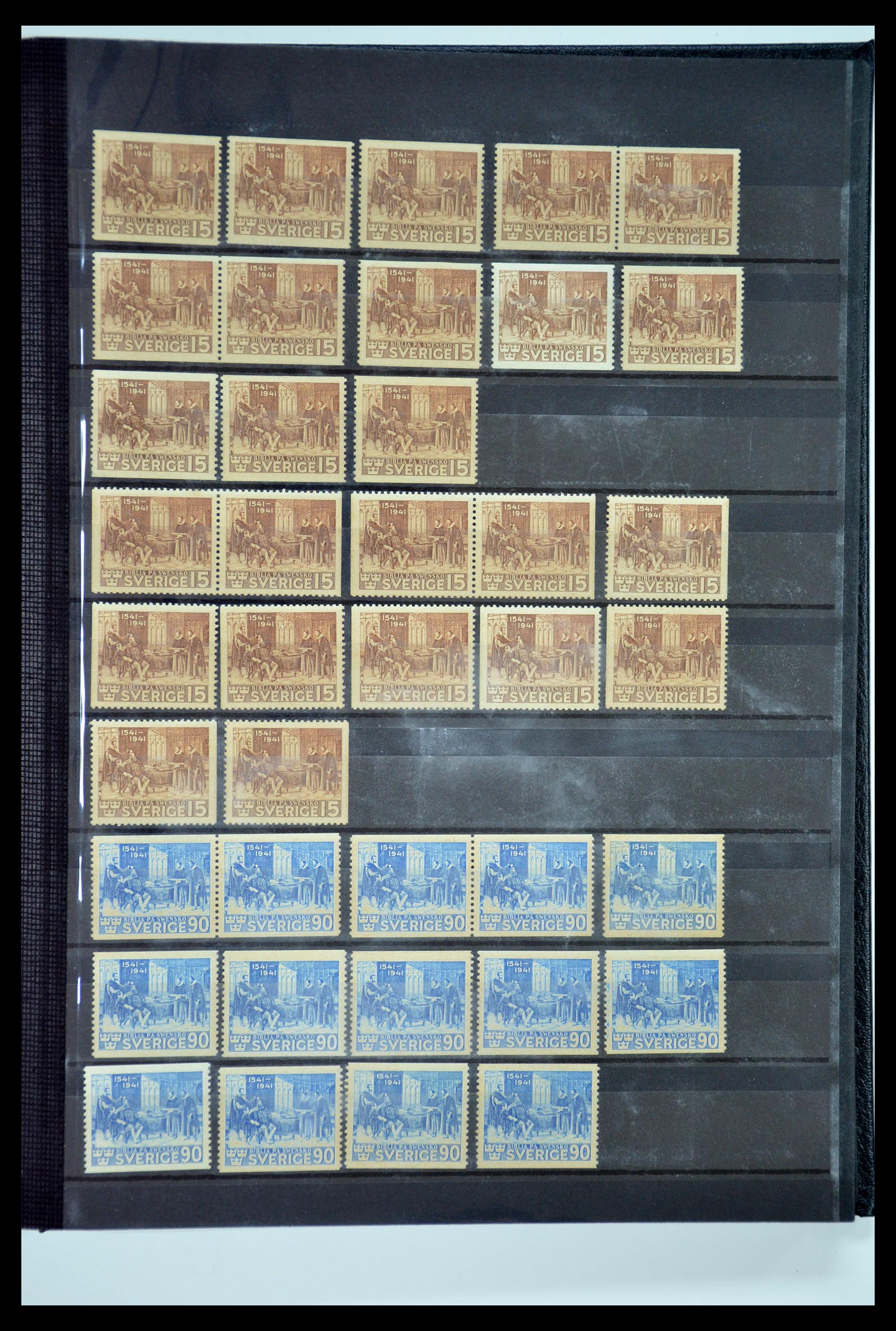 35110 020 - Postzegelverzameling 35110 Zweden 1891-1980.