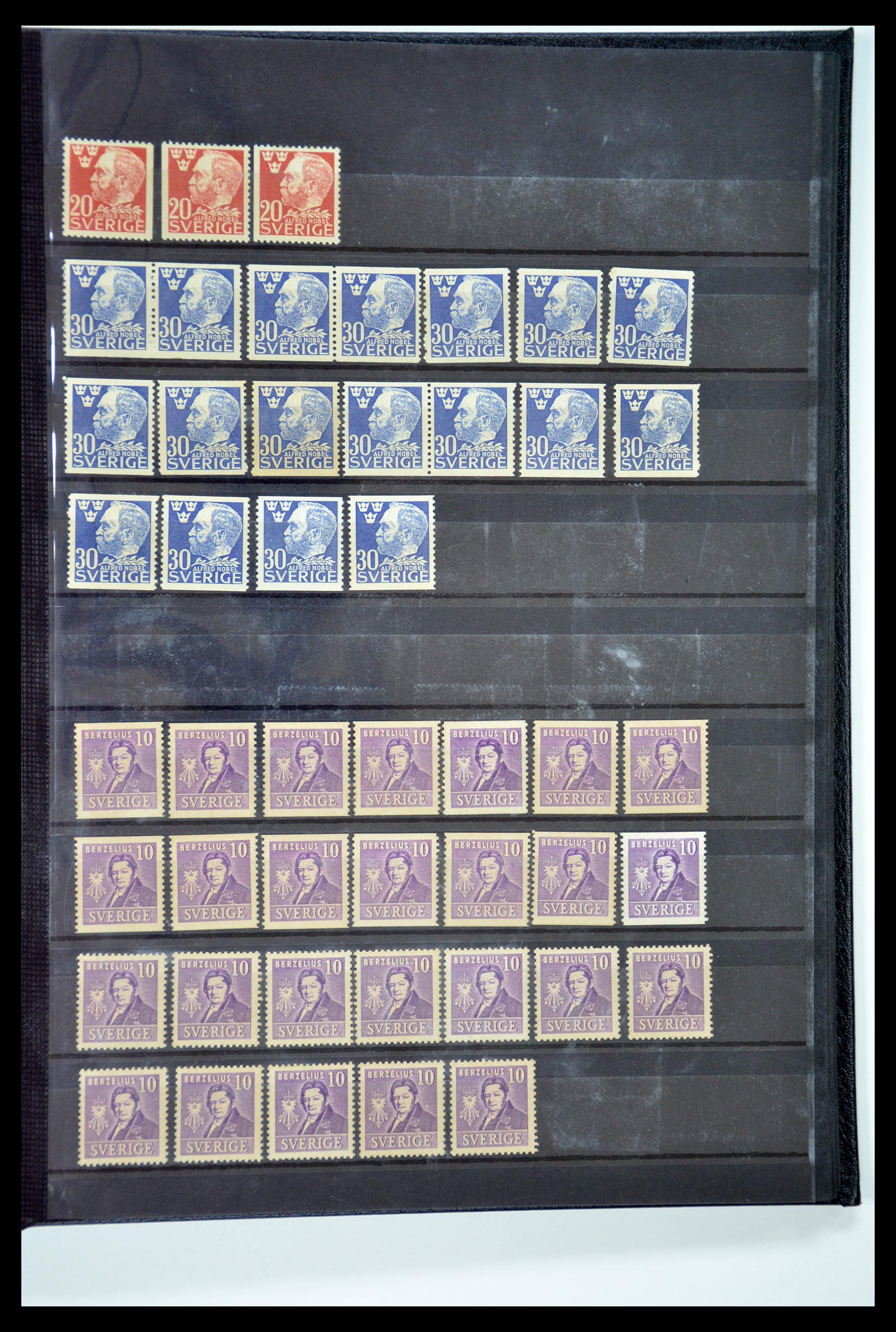 35110 028 - Postzegelverzameling 35110 Zweden 1891-1980.