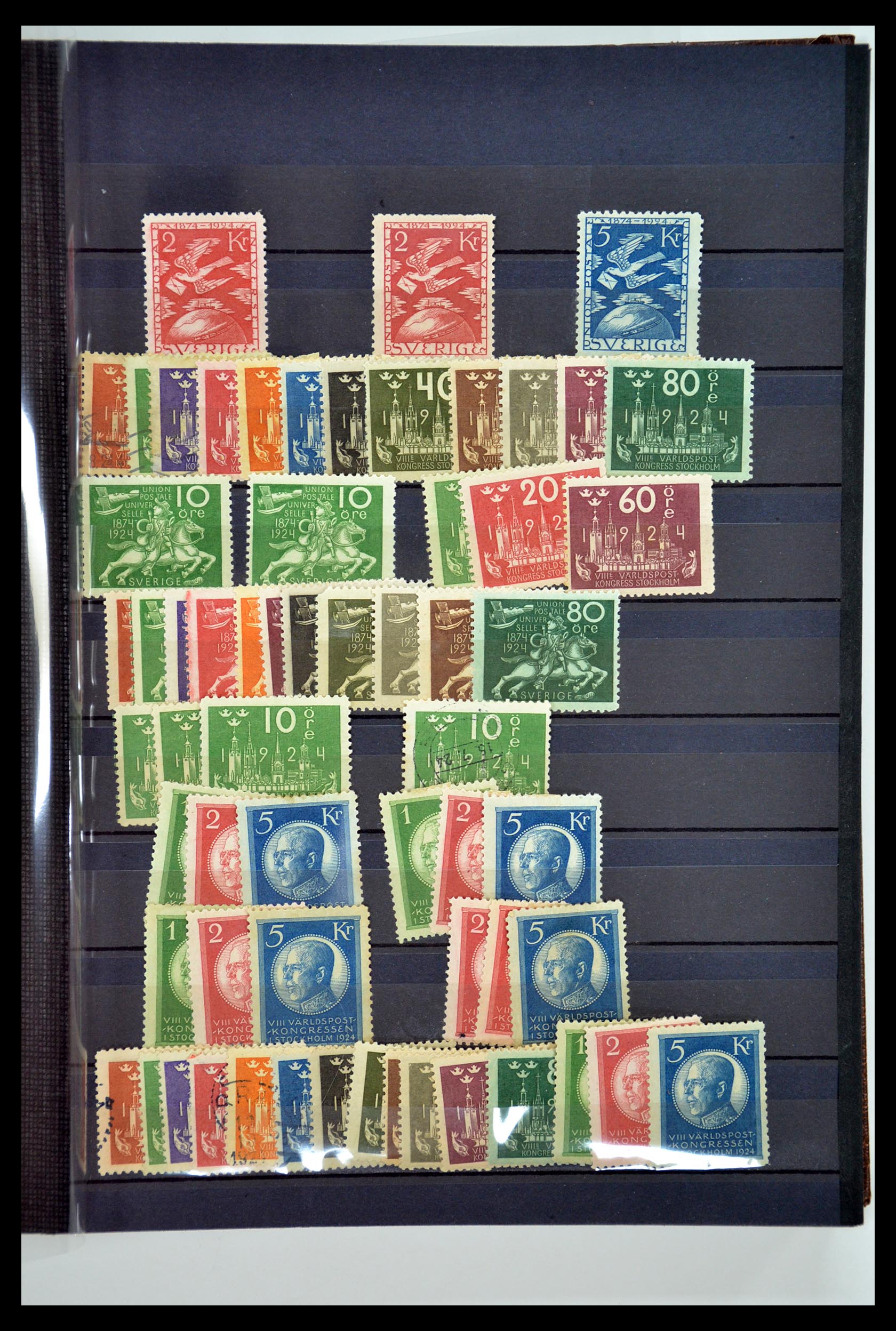35110 036 - Postzegelverzameling 35110 Zweden 1891-1980.