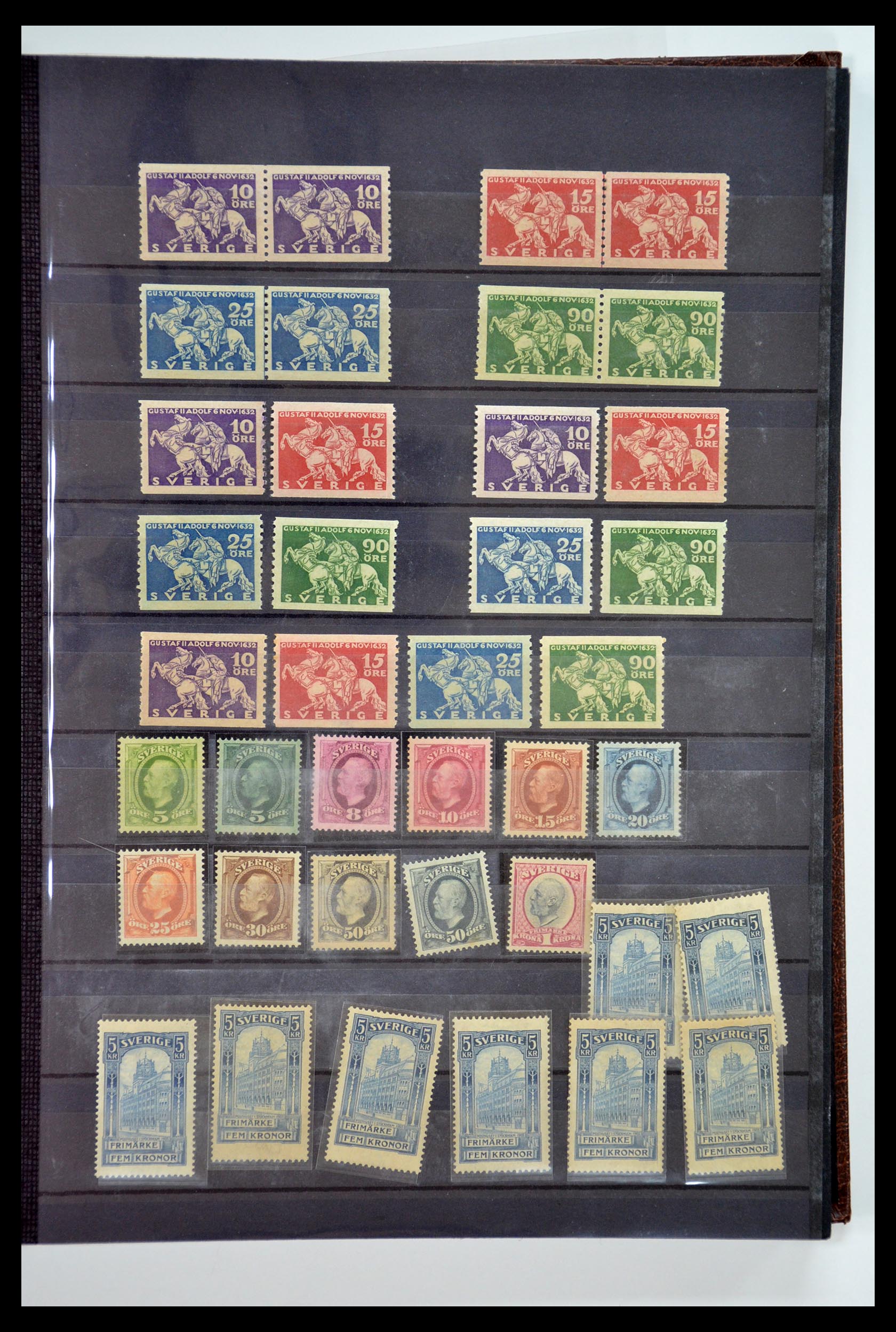 35110 042 - Postzegelverzameling 35110 Zweden 1891-1980.
