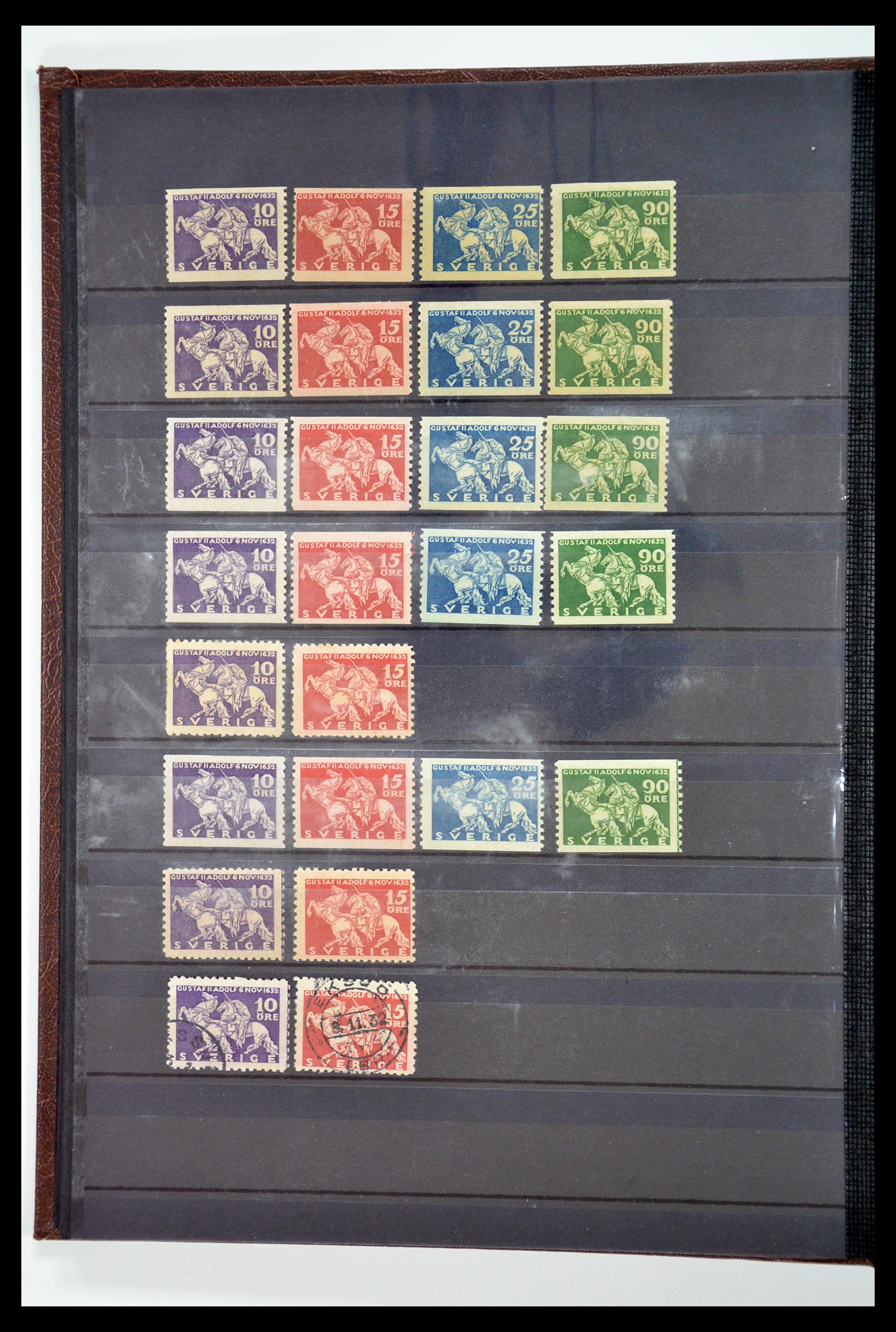 35110 043 - Postzegelverzameling 35110 Zweden 1891-1980.