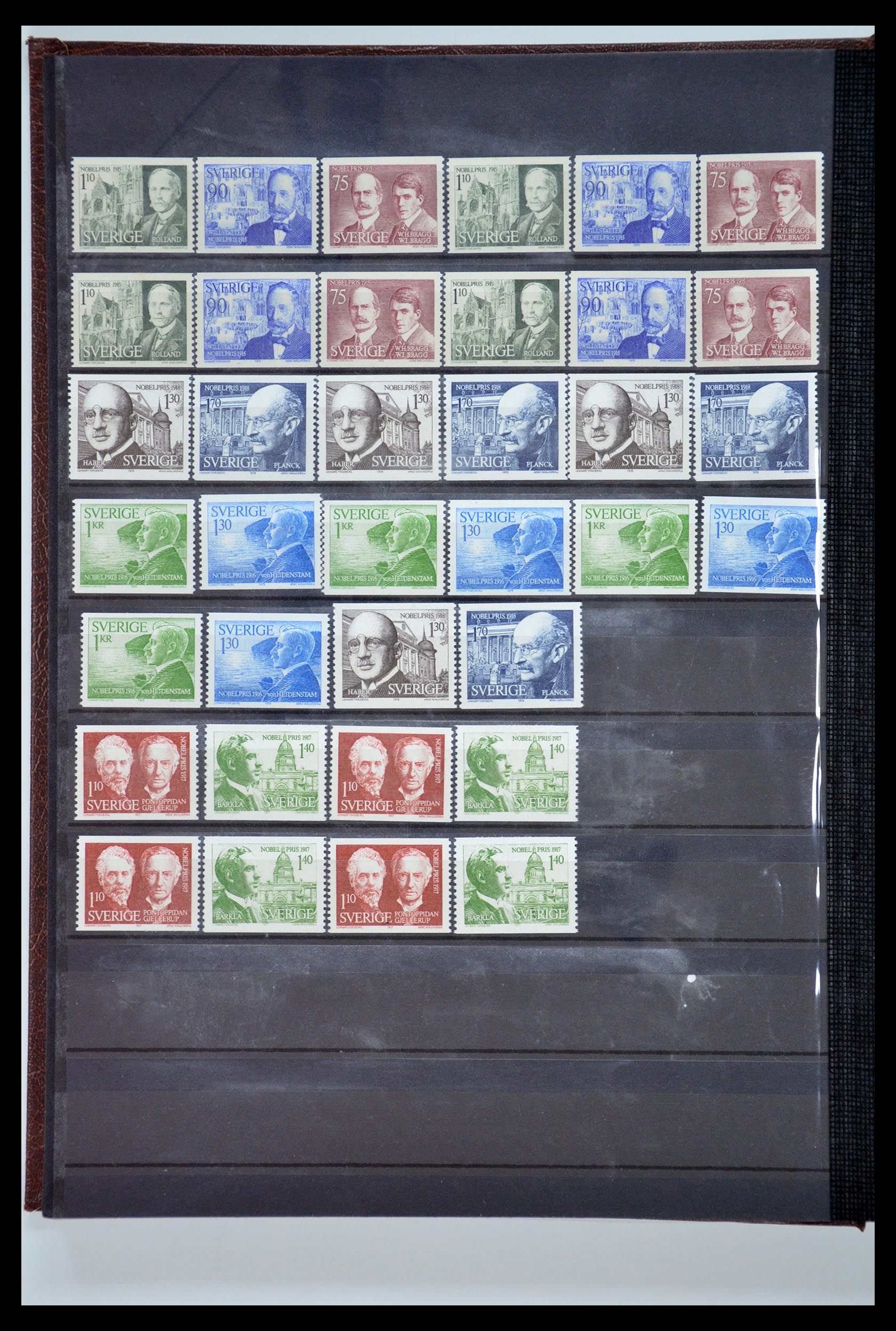 35110 047 - Postzegelverzameling 35110 Zweden 1891-1980.