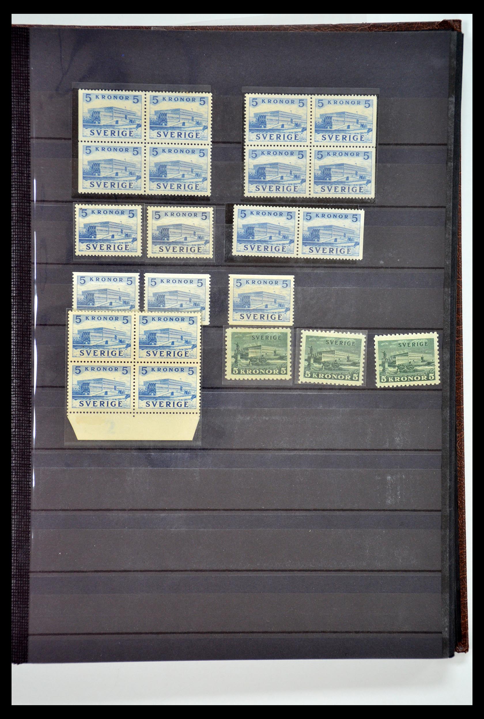 35110 051 - Postzegelverzameling 35110 Zweden 1891-1980.