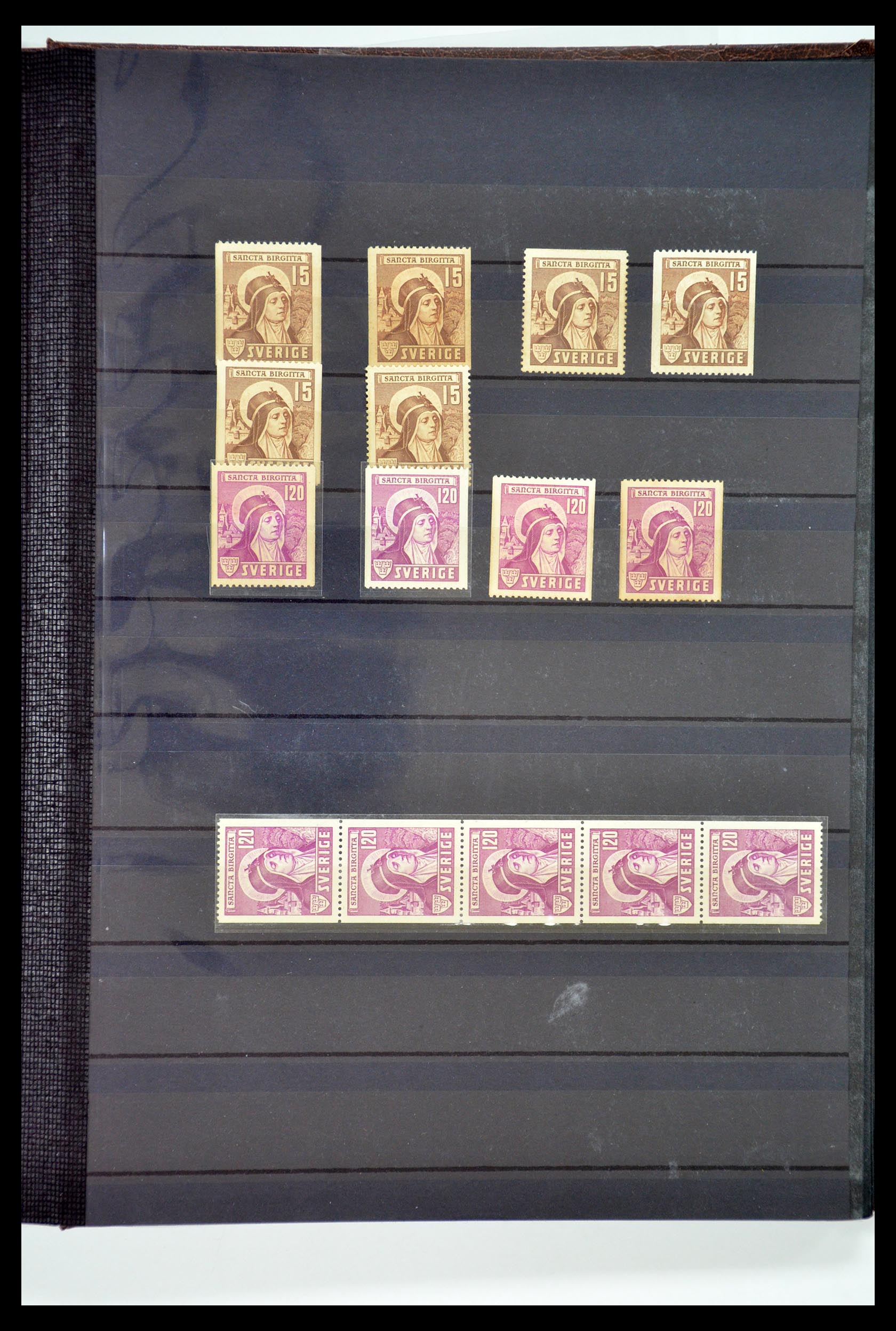 35110 054 - Postzegelverzameling 35110 Zweden 1891-1980.