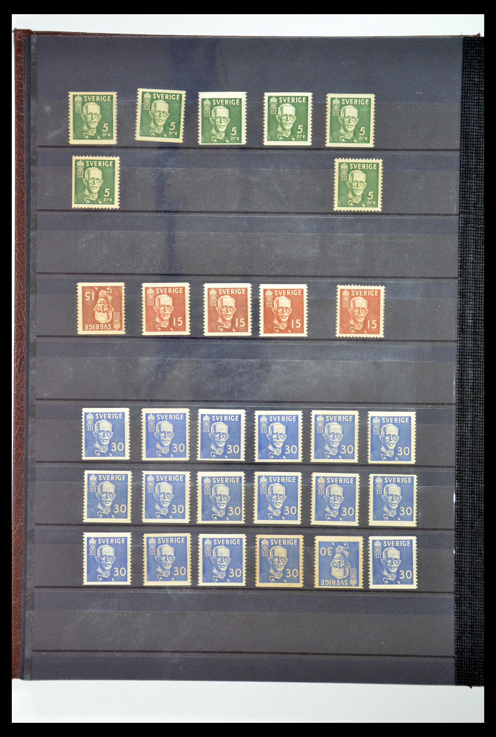 35110 055 - Postzegelverzameling 35110 Zweden 1891-1980.