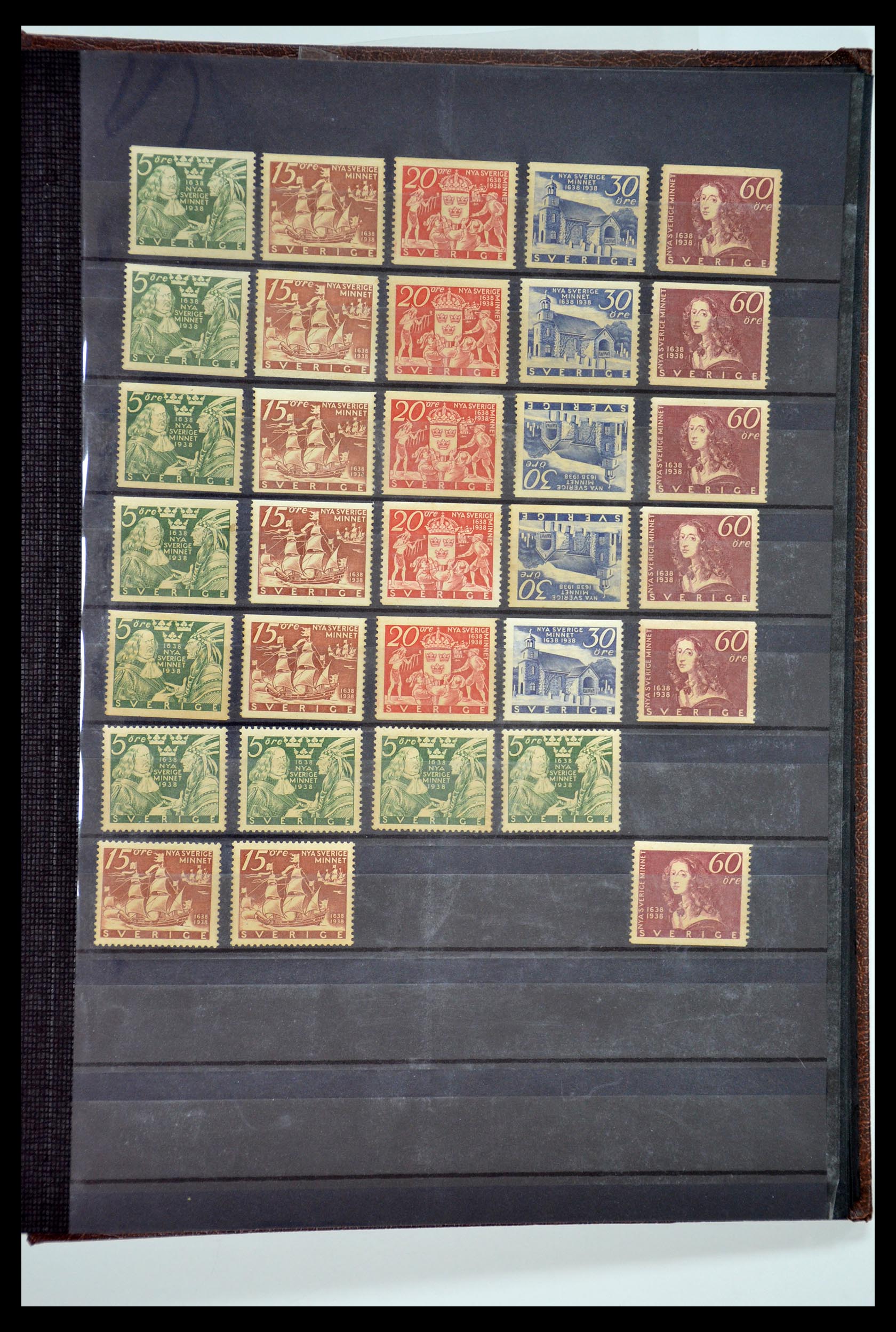 35110 061 - Postzegelverzameling 35110 Zweden 1891-1980.