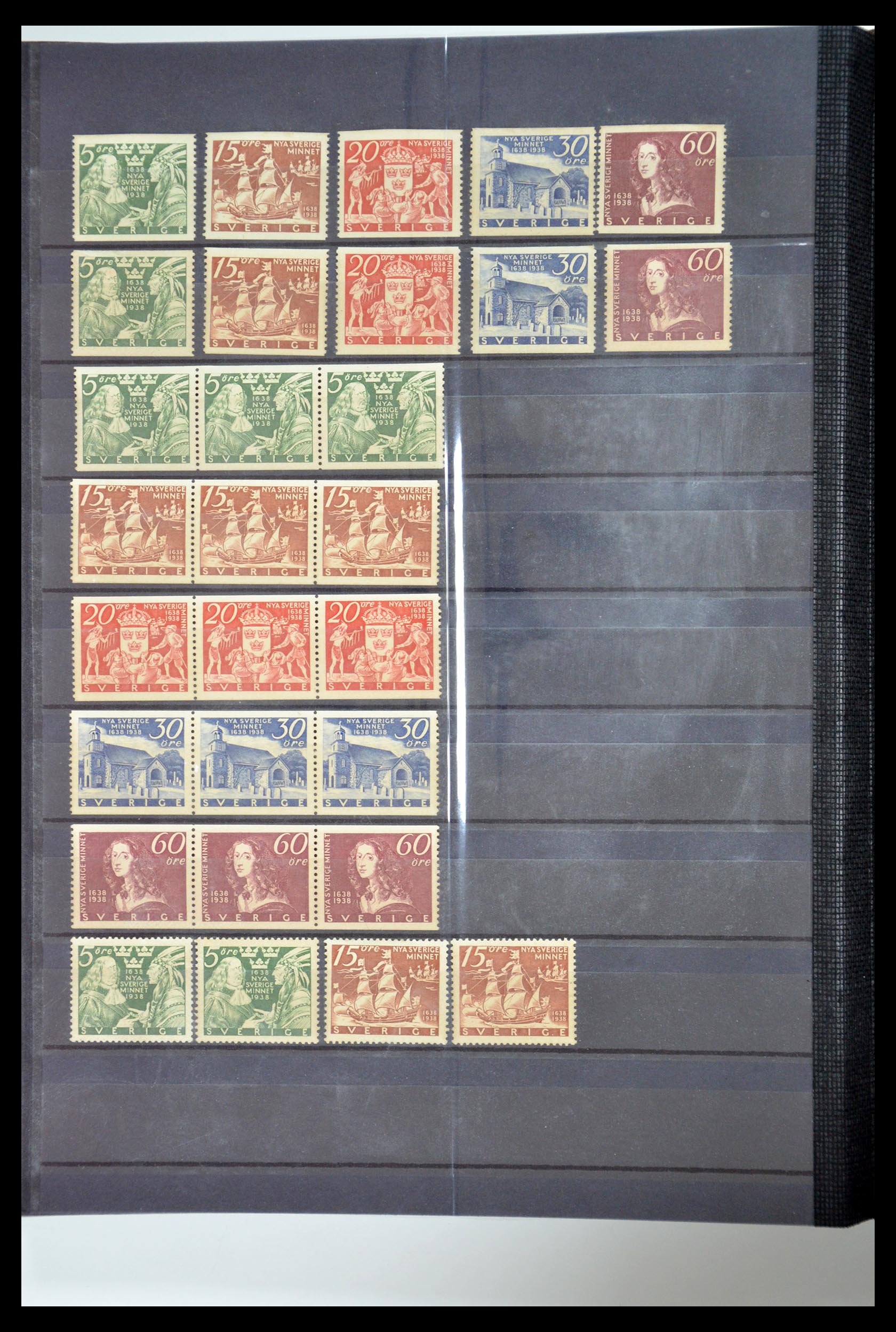 35110 062 - Postzegelverzameling 35110 Zweden 1891-1980.