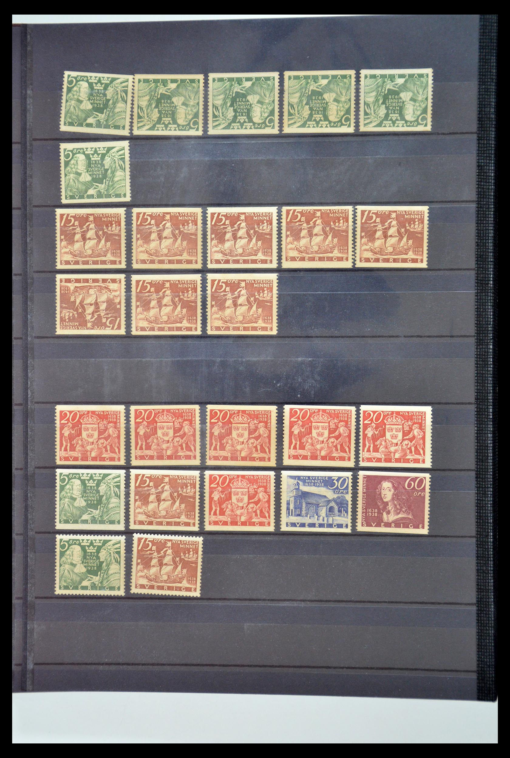 35110 063 - Postzegelverzameling 35110 Zweden 1891-1980.