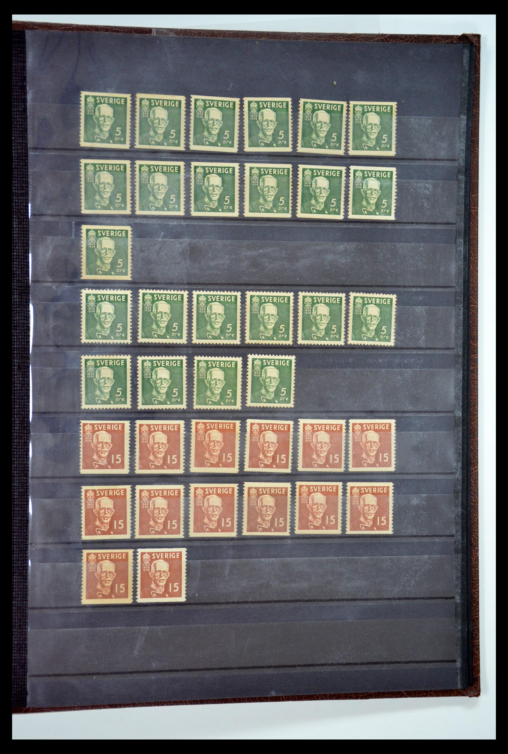 35110 065 - Postzegelverzameling 35110 Zweden 1891-1980.
