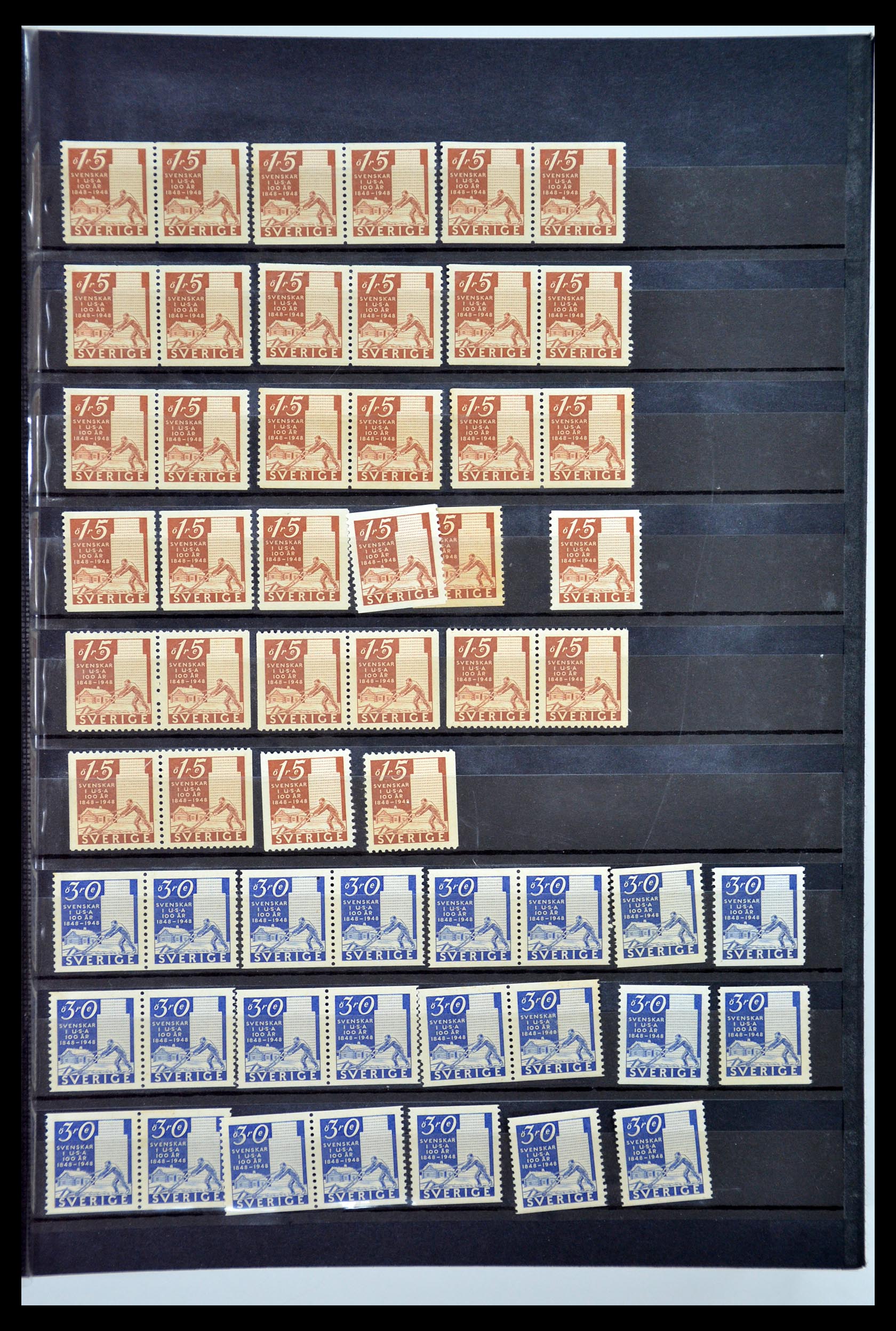 35110 068 - Postzegelverzameling 35110 Zweden 1891-1980.