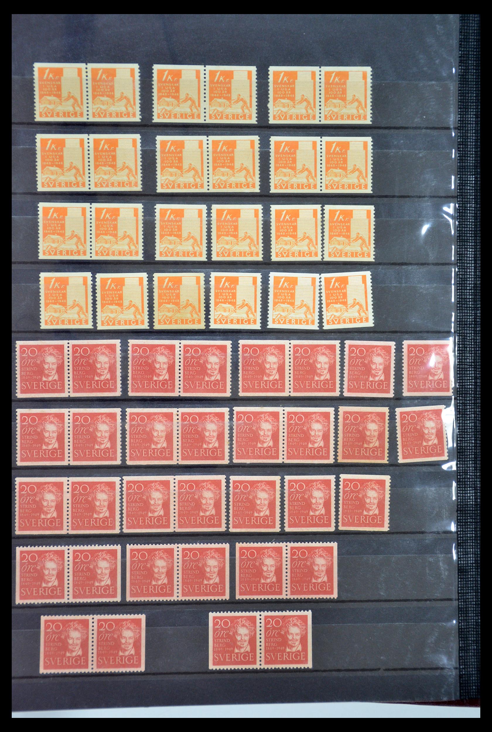 35110 069 - Postzegelverzameling 35110 Zweden 1891-1980.