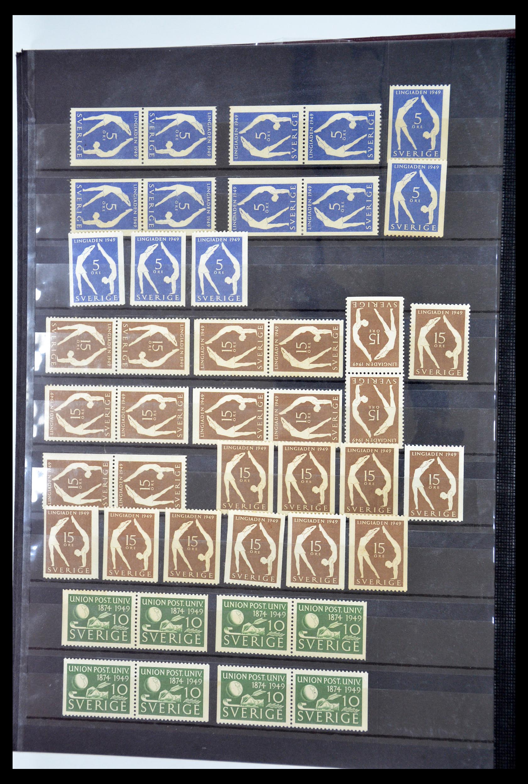 35110 071 - Postzegelverzameling 35110 Zweden 1891-1980.