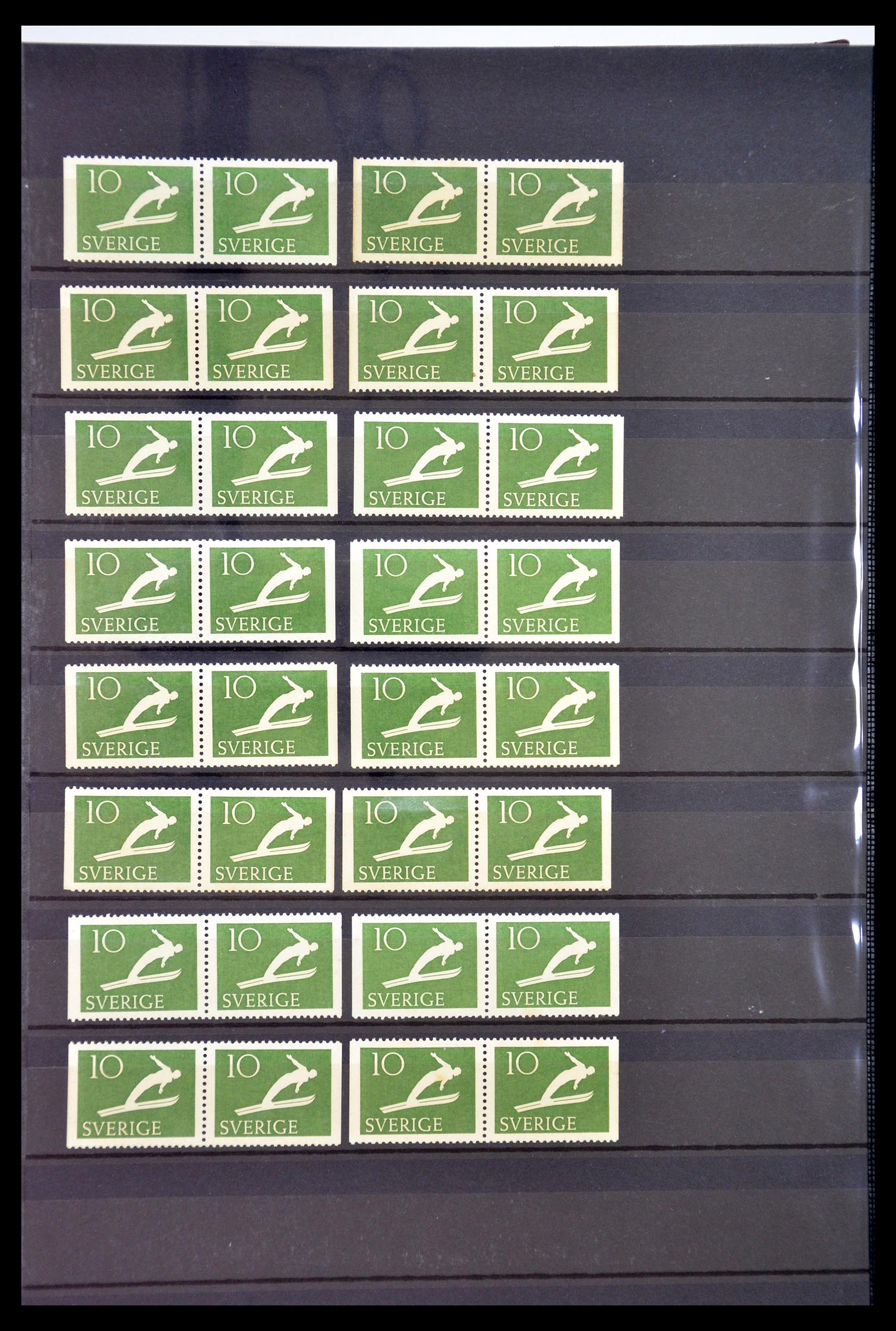 35110 079 - Postzegelverzameling 35110 Zweden 1891-1980.