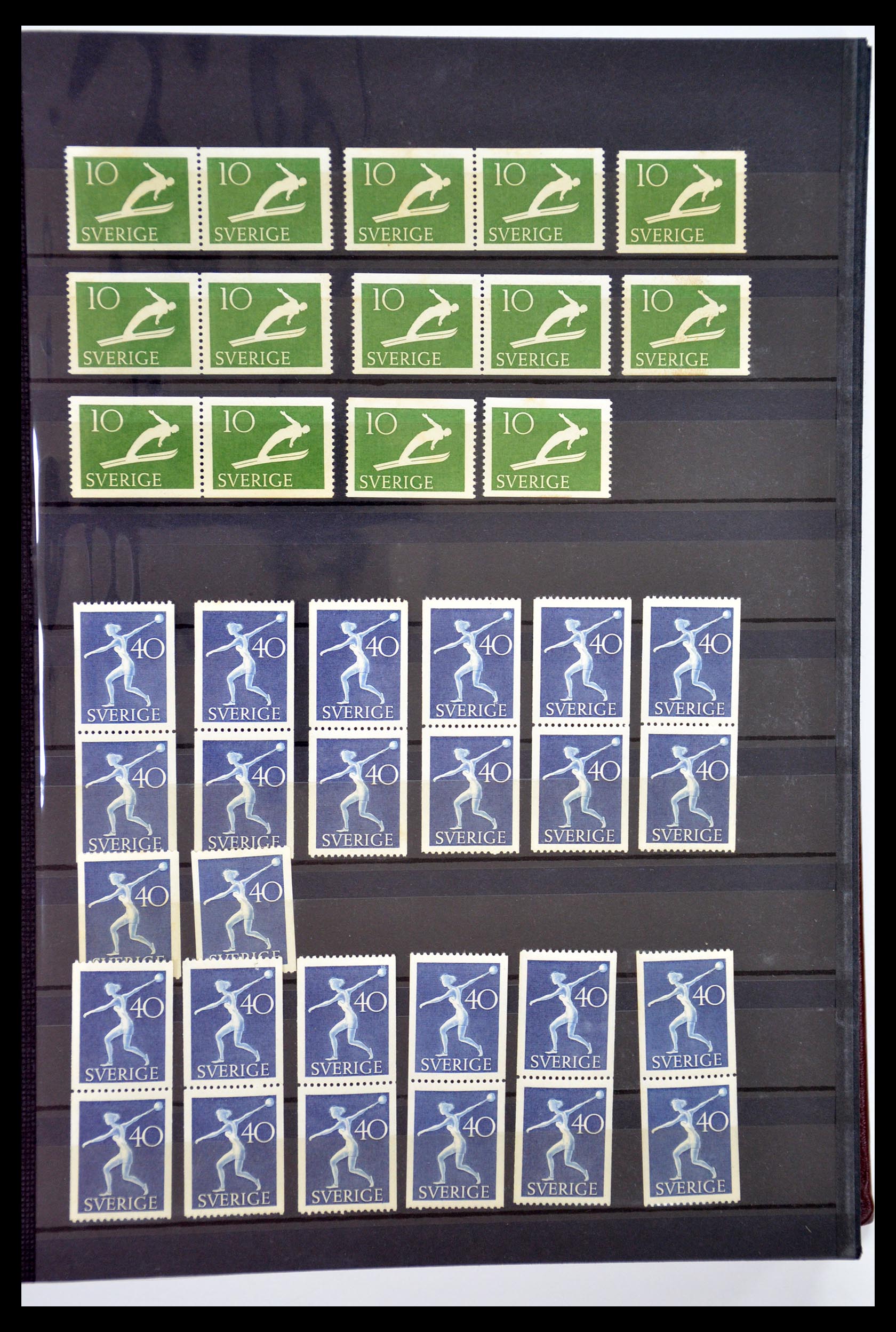 35110 080 - Postzegelverzameling 35110 Zweden 1891-1980.
